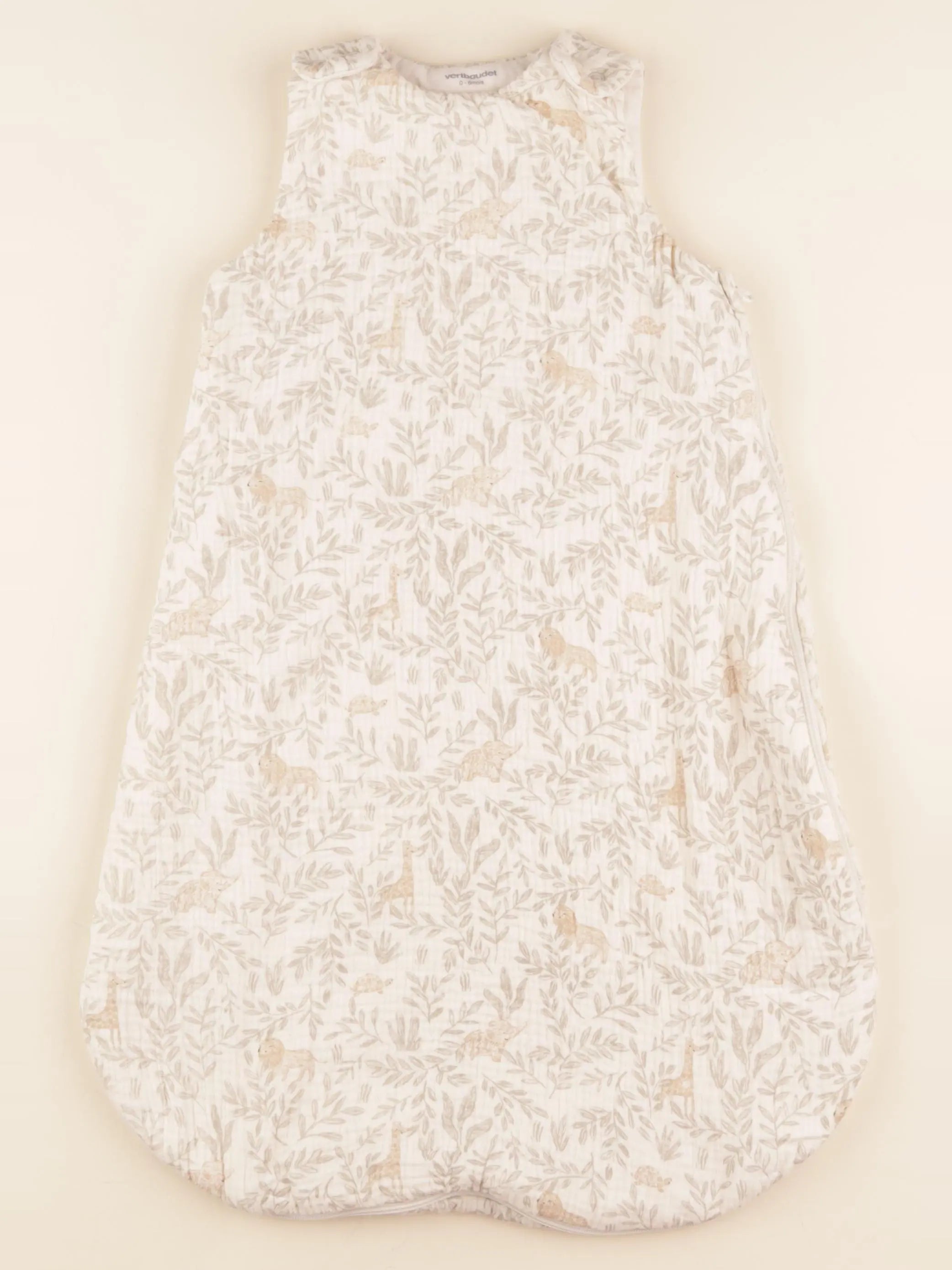 Vertbaudet - gigoteuse TOG 2,5 beige - 0/6 mois