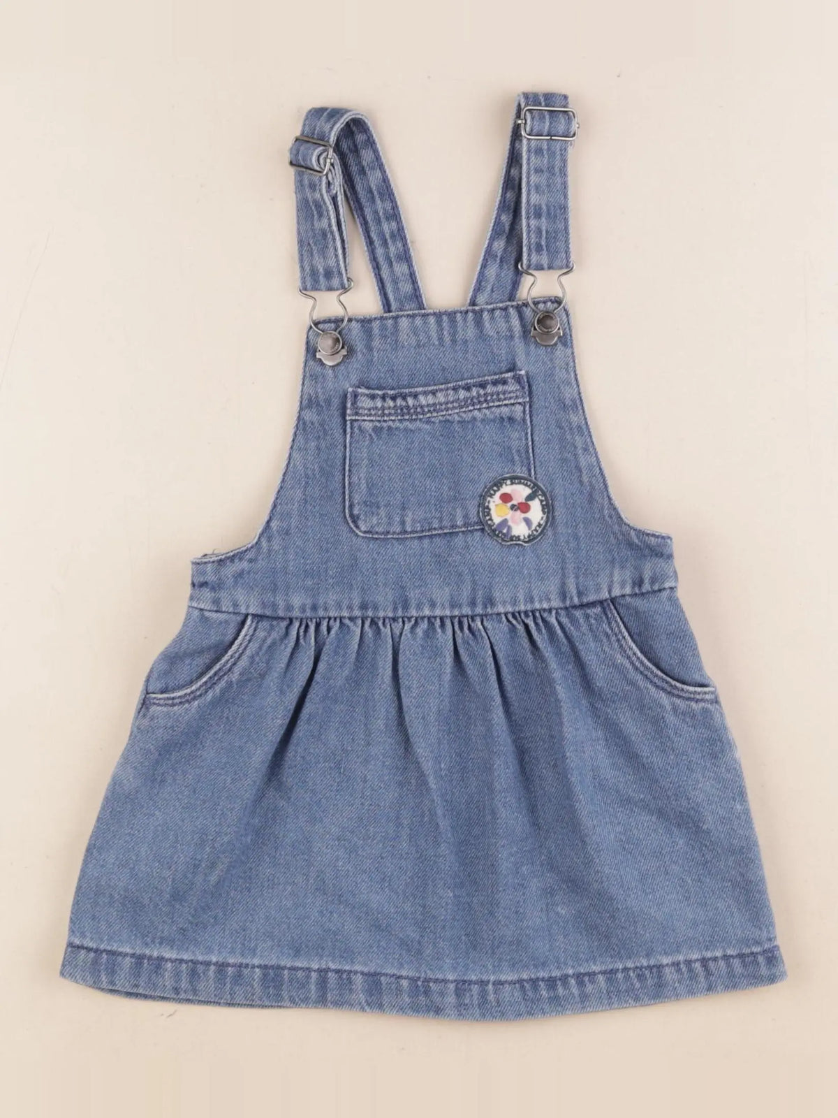 Vertbaudet - robe bleu - 2 ans