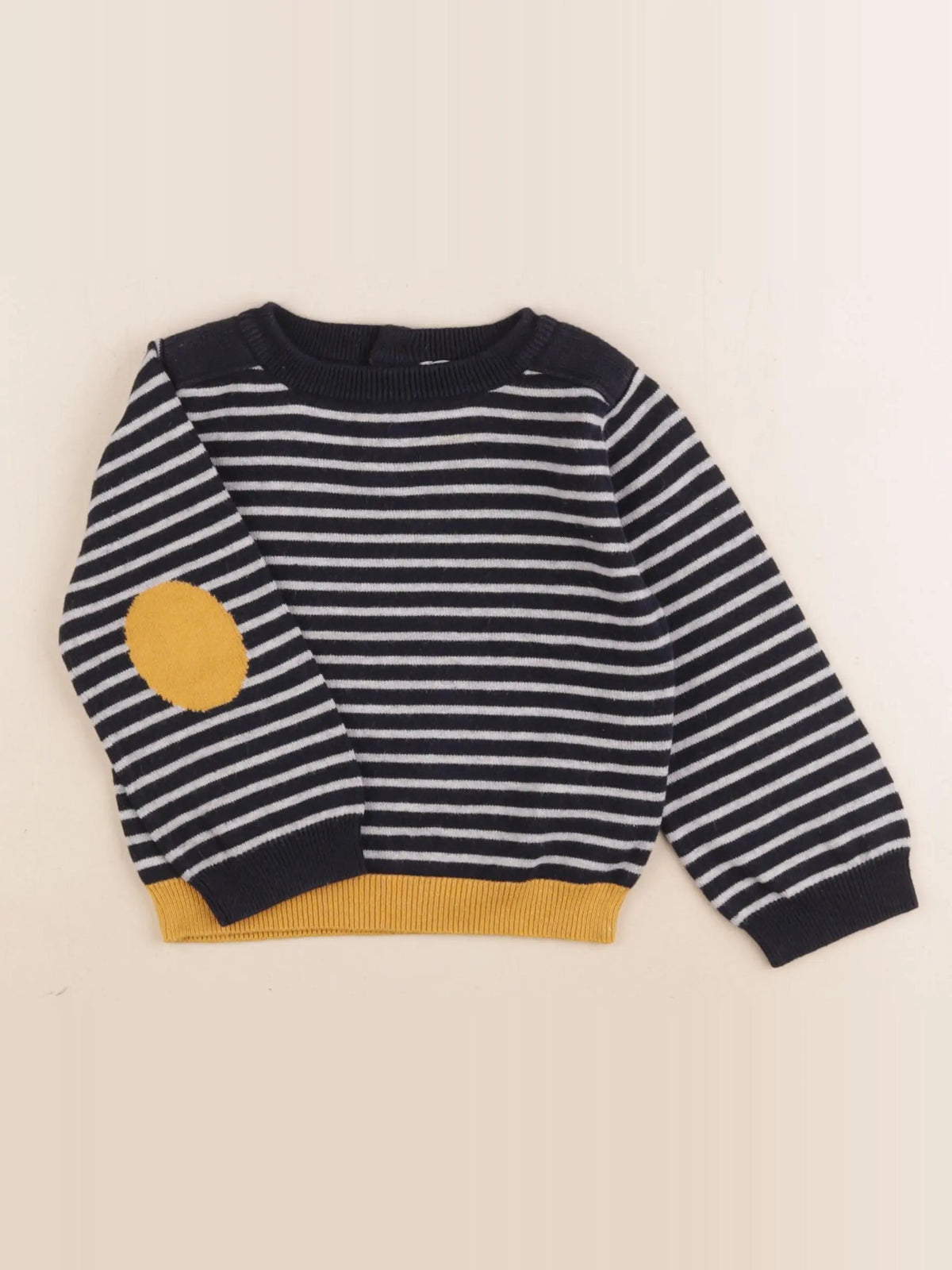 Jacadi - pull bleu - 24 mois
