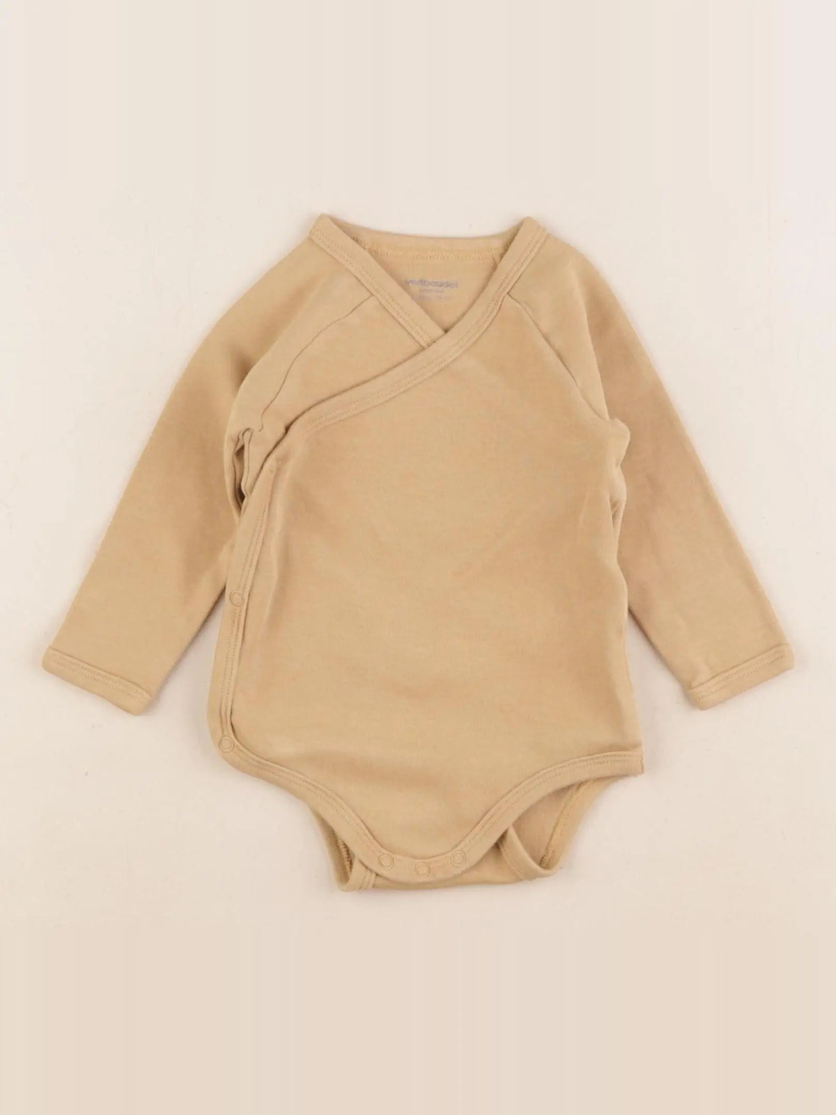 Vertbaudet - body marron - 12 mois