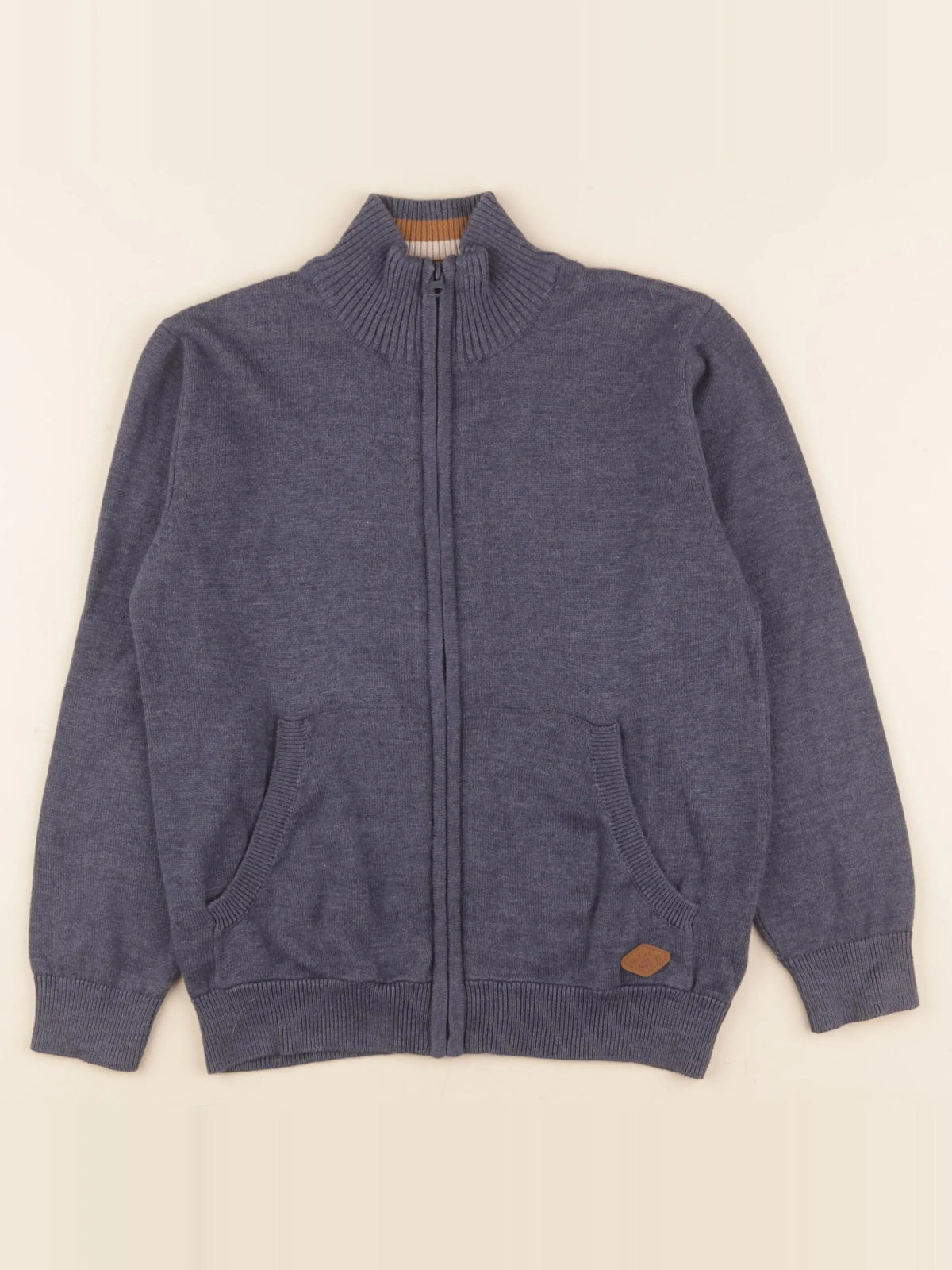 Vertbaudet - gilet bleu - 10 ans