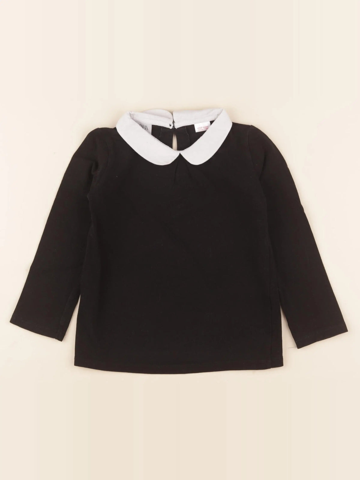 Zara - tee-shirt noir - 4/5 ans