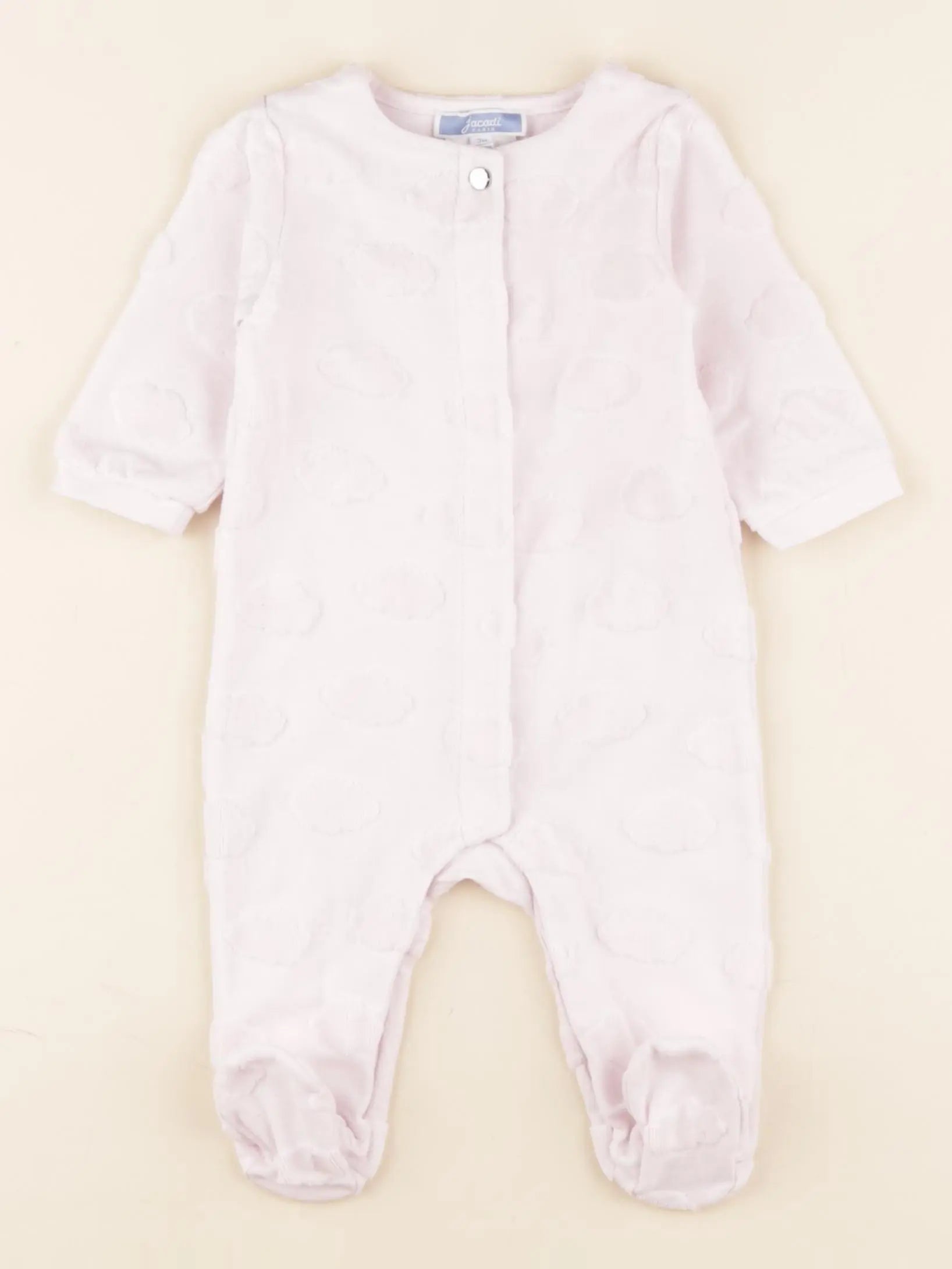 Jacadi - pyjama coton rose - 3 mois