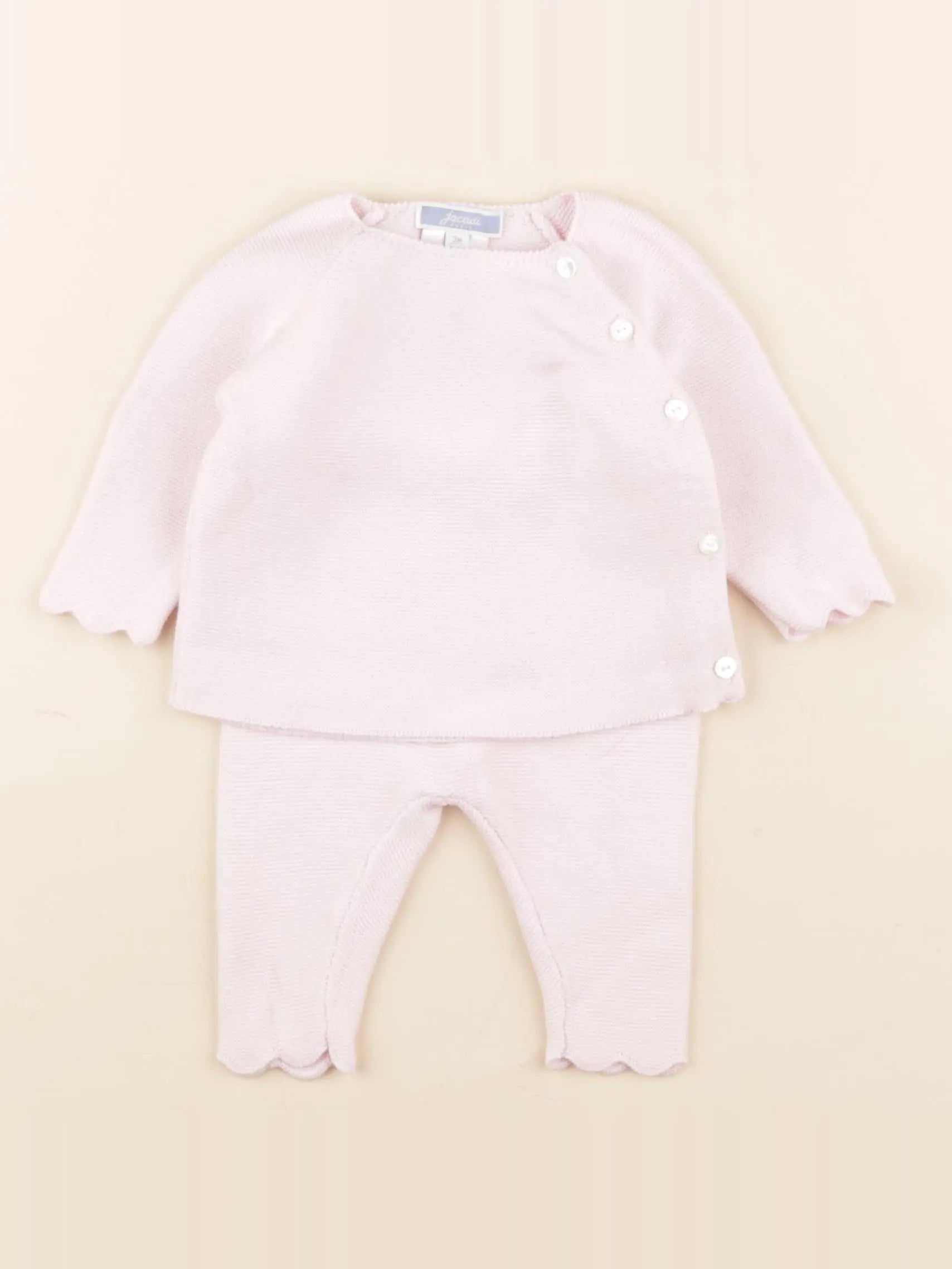 Jacadi - ensemble rose - 3 mois