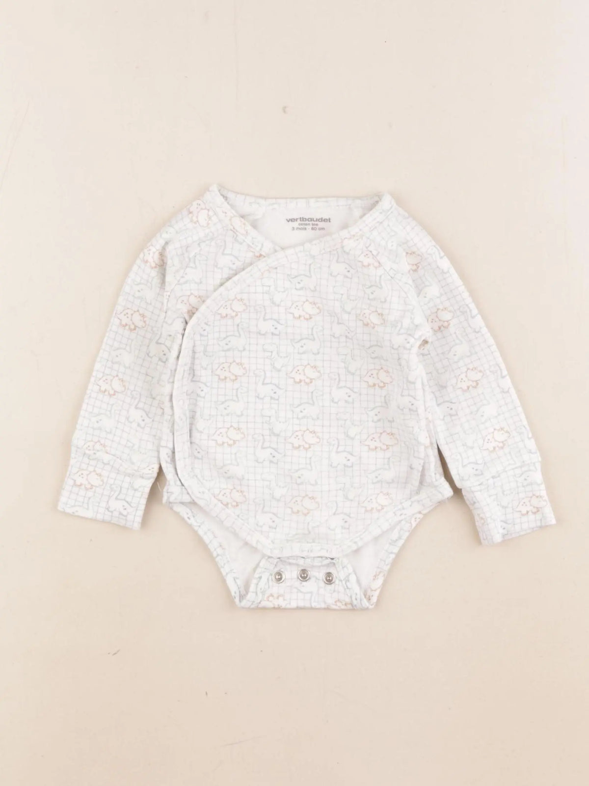 Vertbaudet - body multicolore - 3 mois