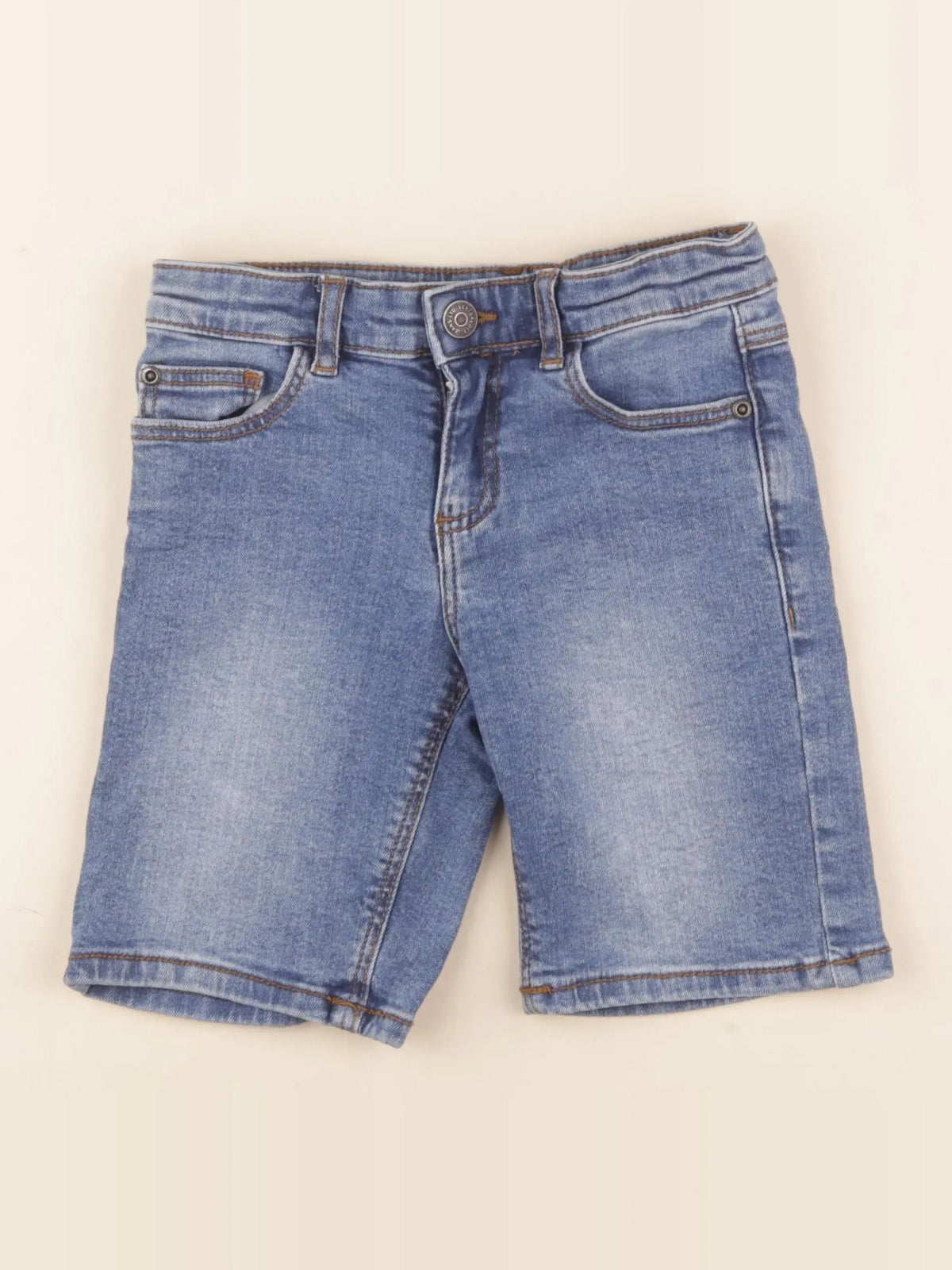 Vertbaudet - short bleu - 6 ans