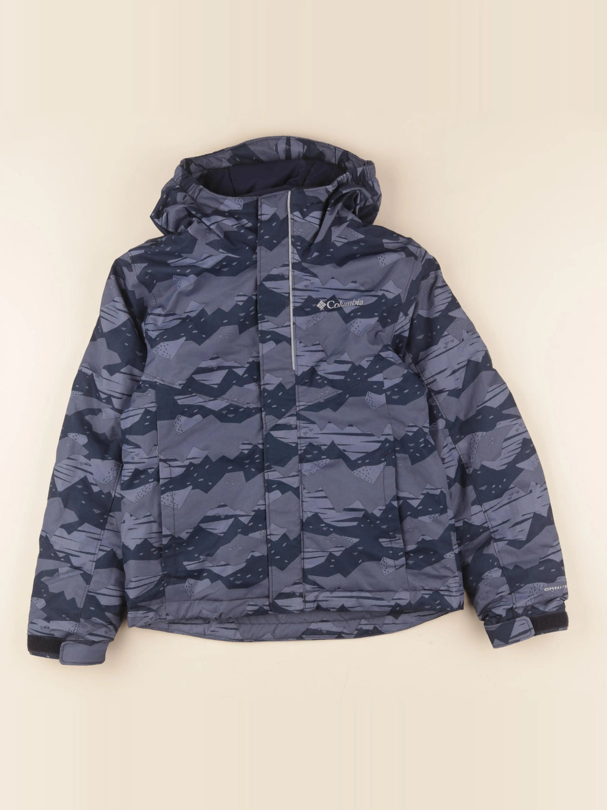 Columbia - manteau de ski bleu - 8 ans