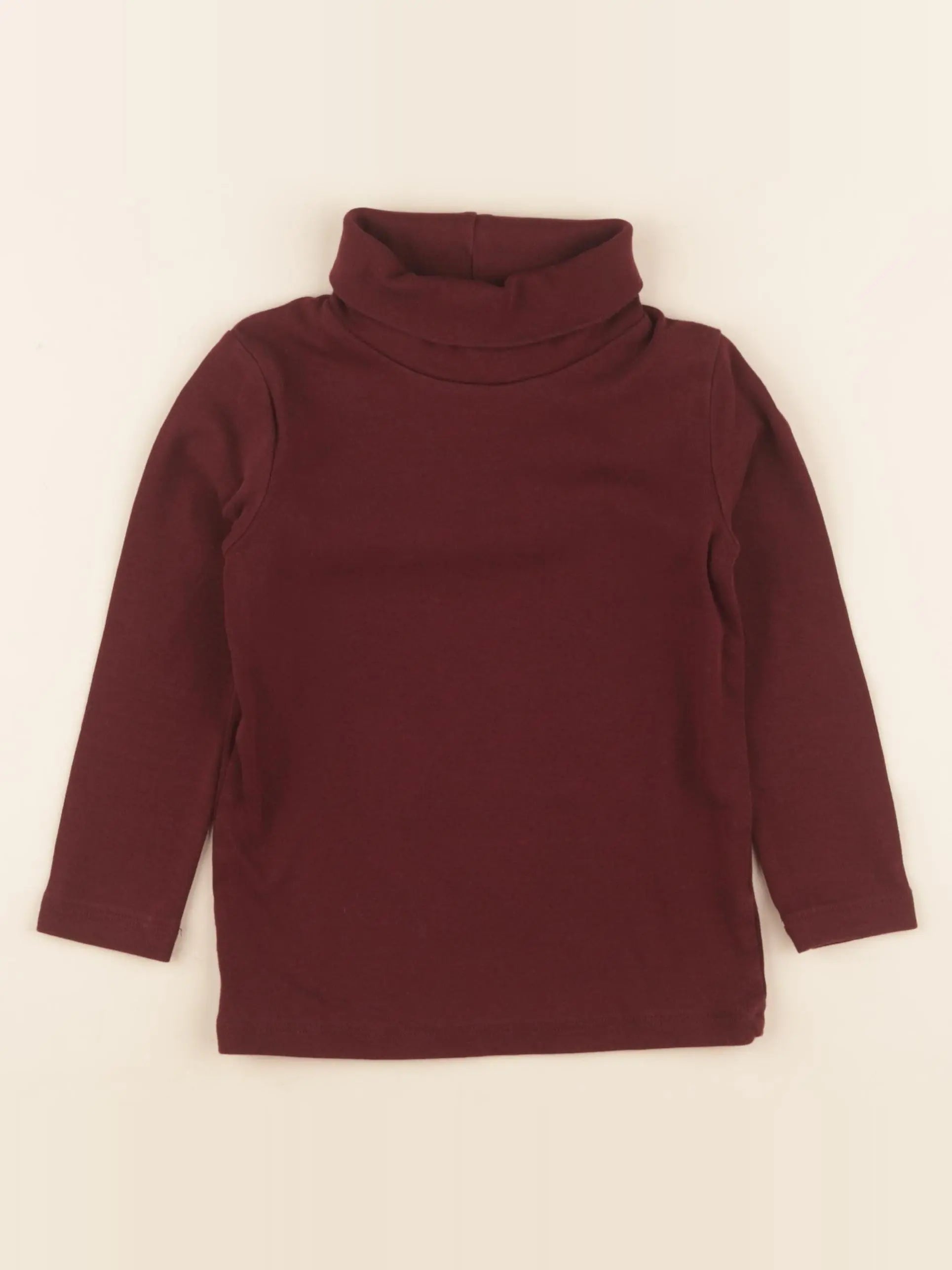 H&M - sous-pull rouge - 2/4 ans