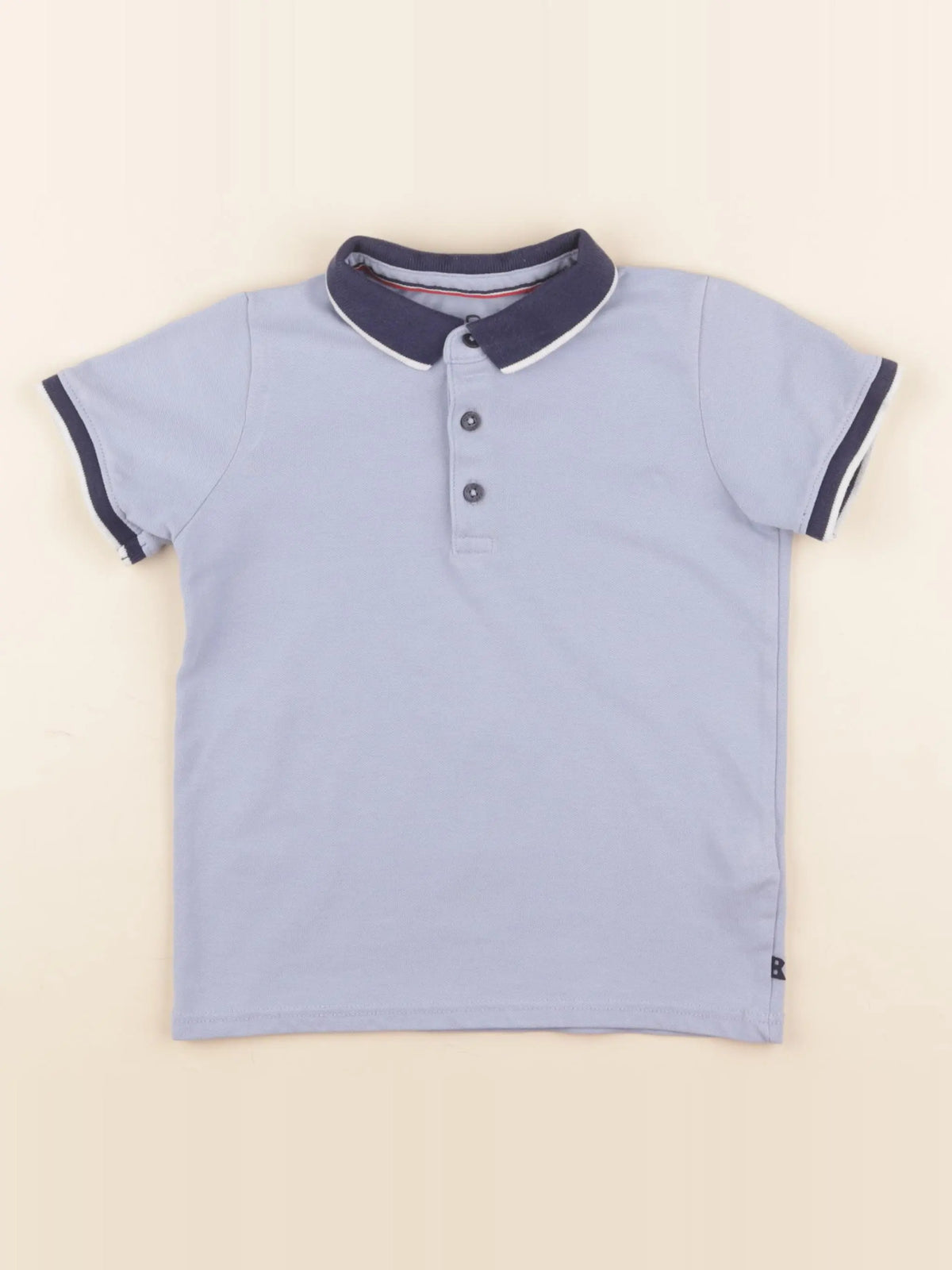 Okaidi - polo bleu - 5 ans