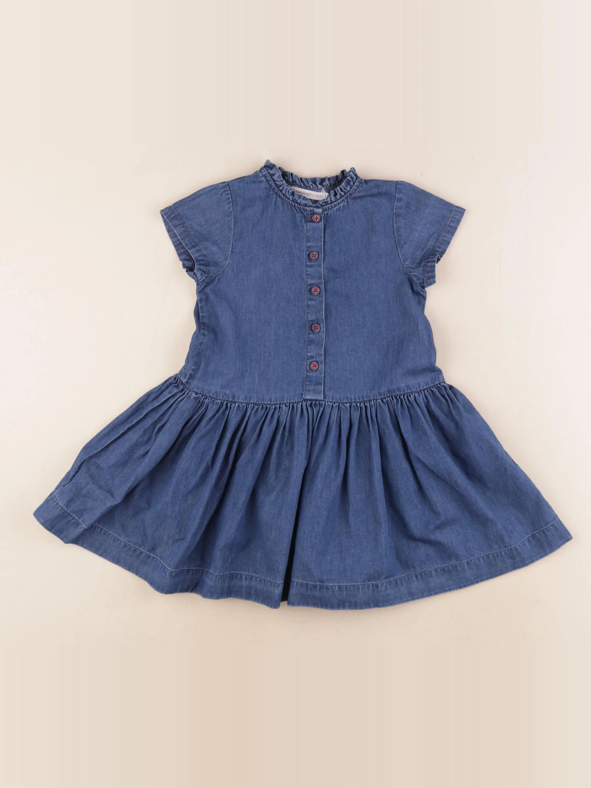 Monoprix - robe bleu - 3 ans
