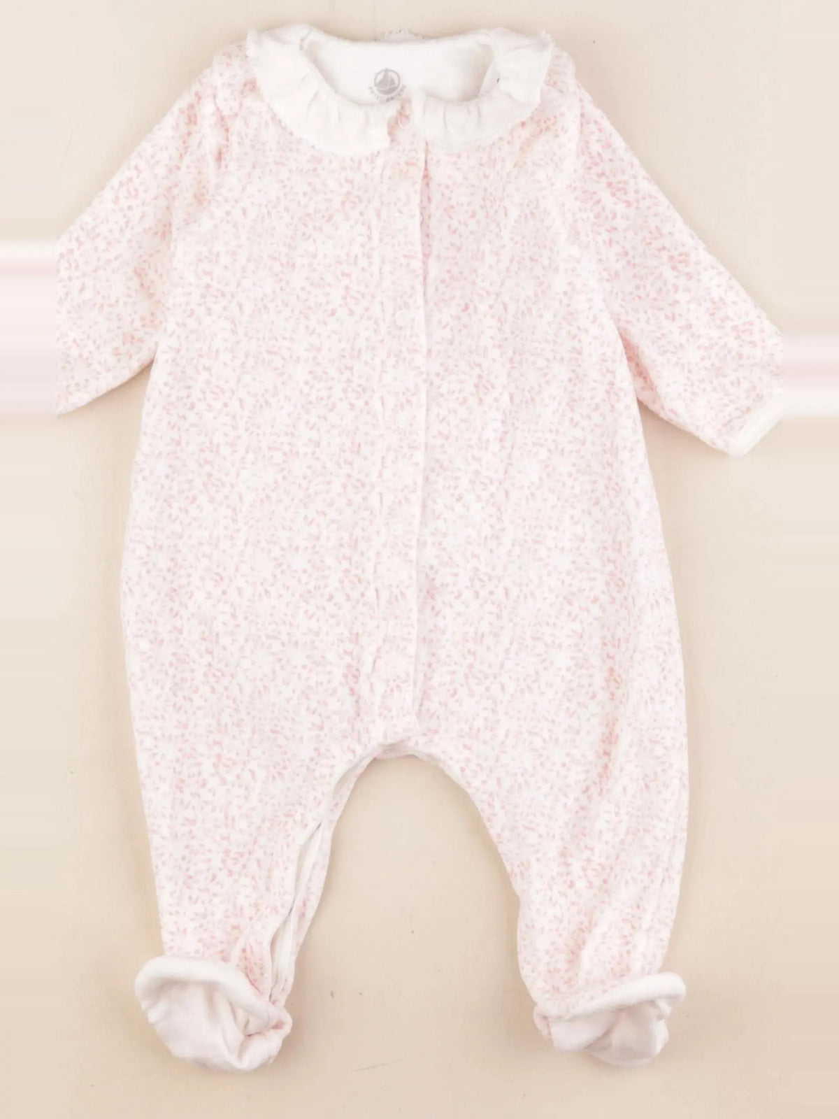 Petit Bateau - body pyjamas multicolore - 6 mois