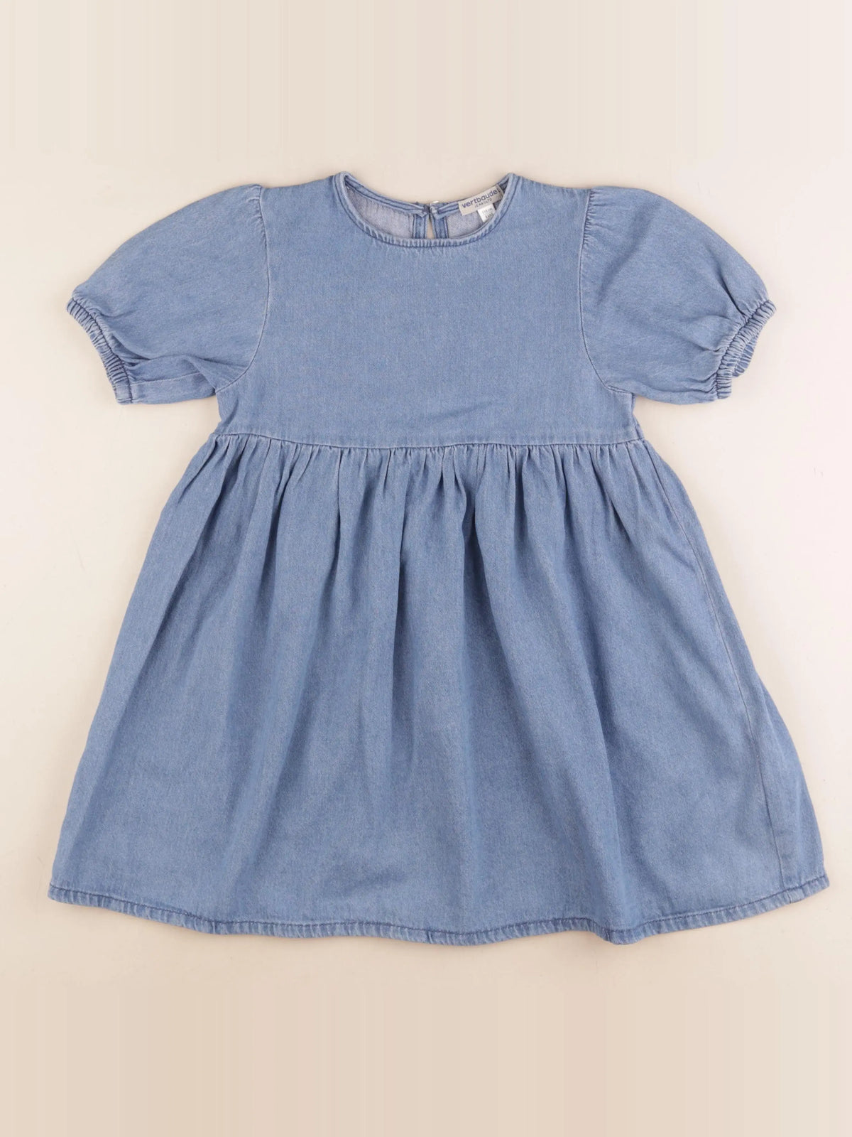 Vertbaudet - robe bleu - 6 ans