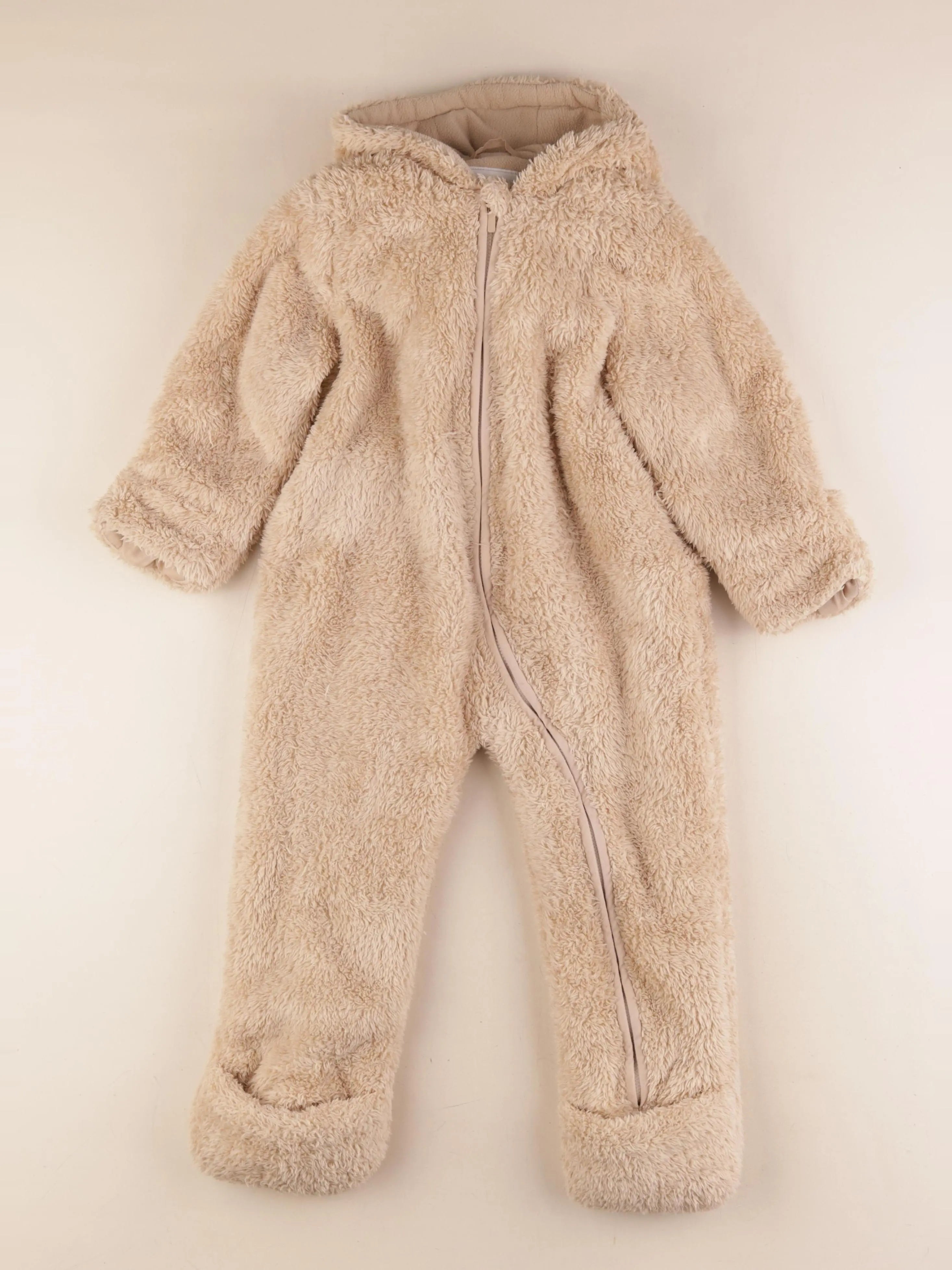 Vertbaudet - sur-pyjama marron - 3 ans