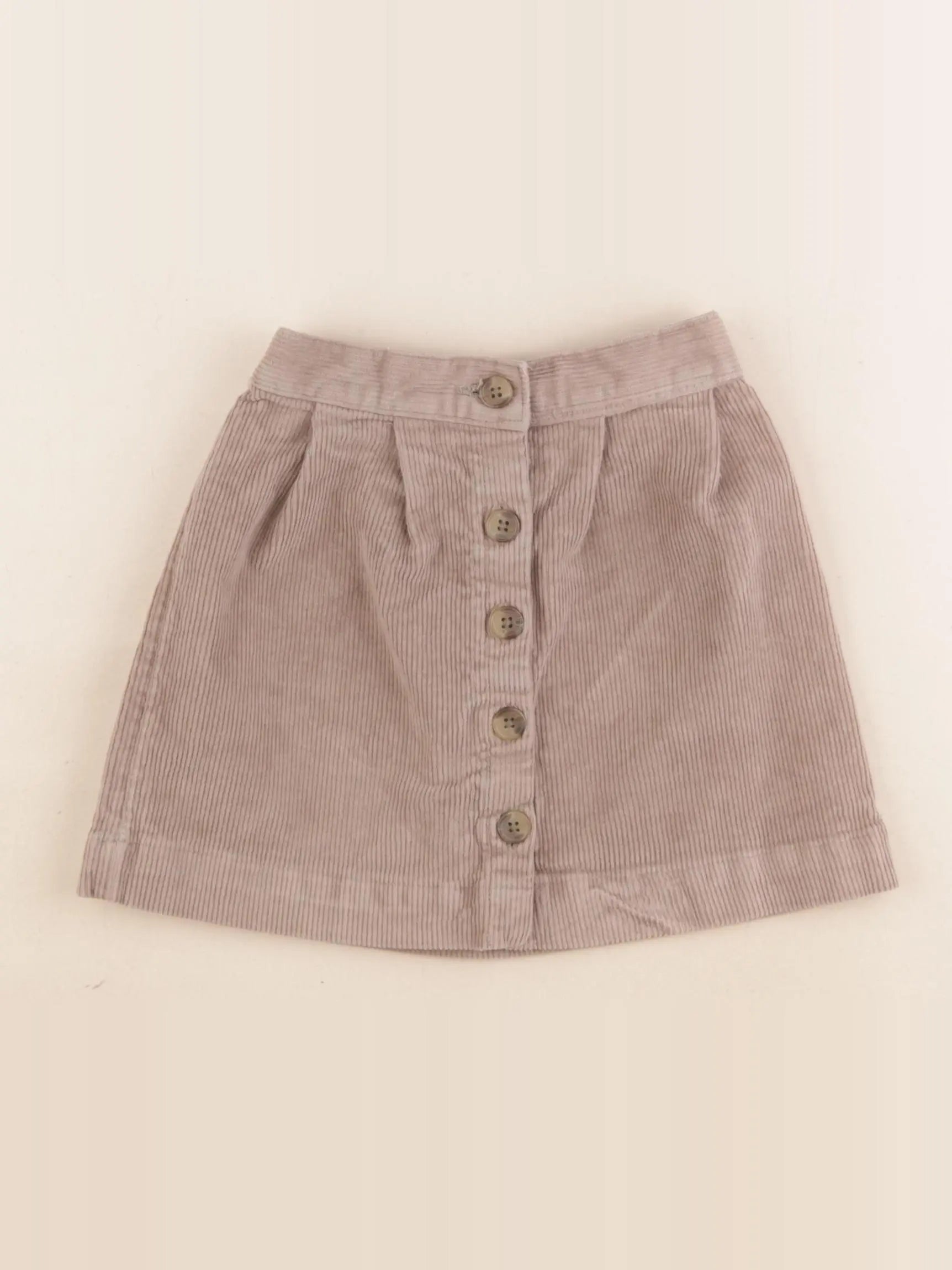 H&M - jupe gris - 2/3 ans
