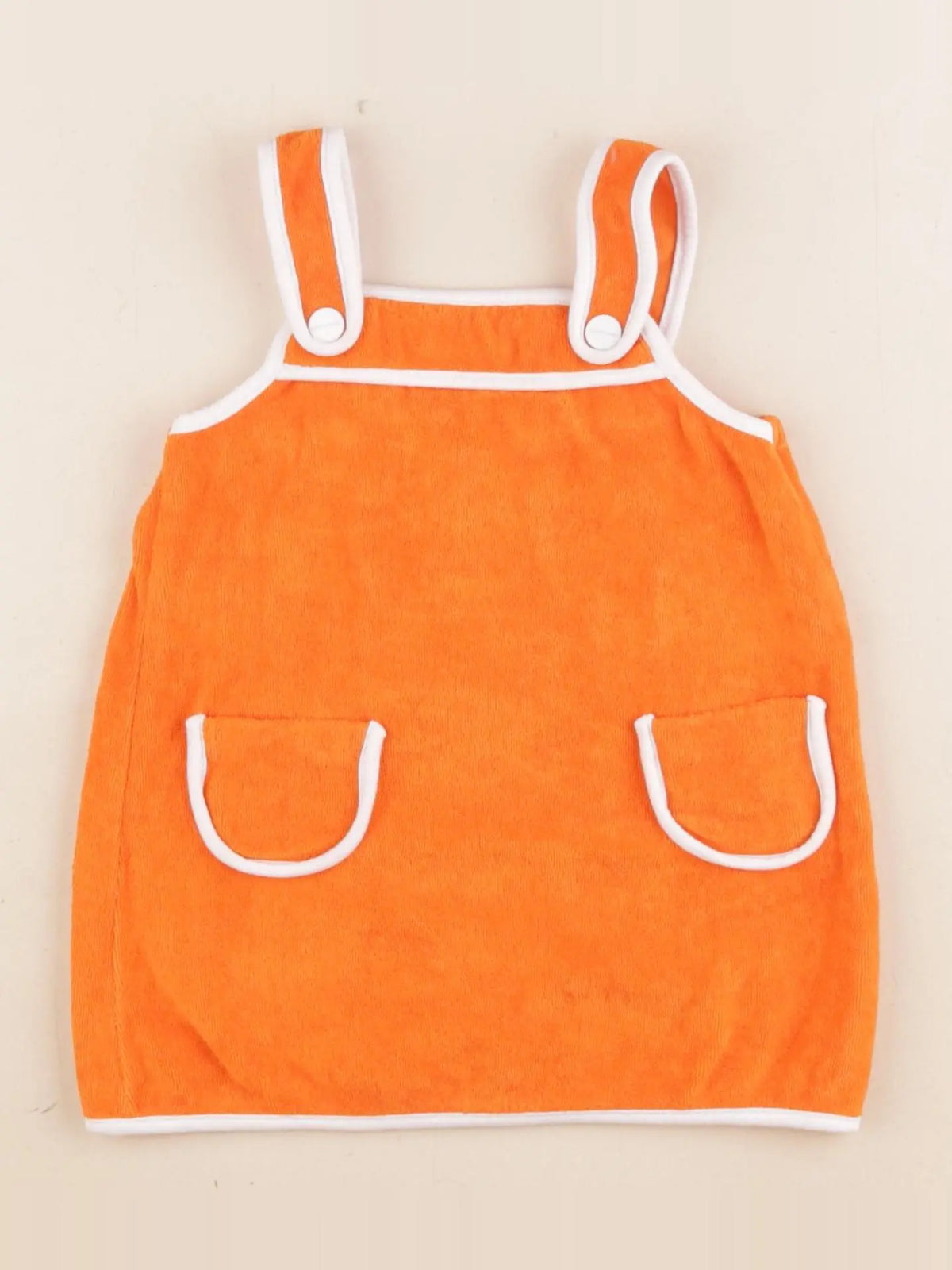 Jacadi - robe orange - 2 ans