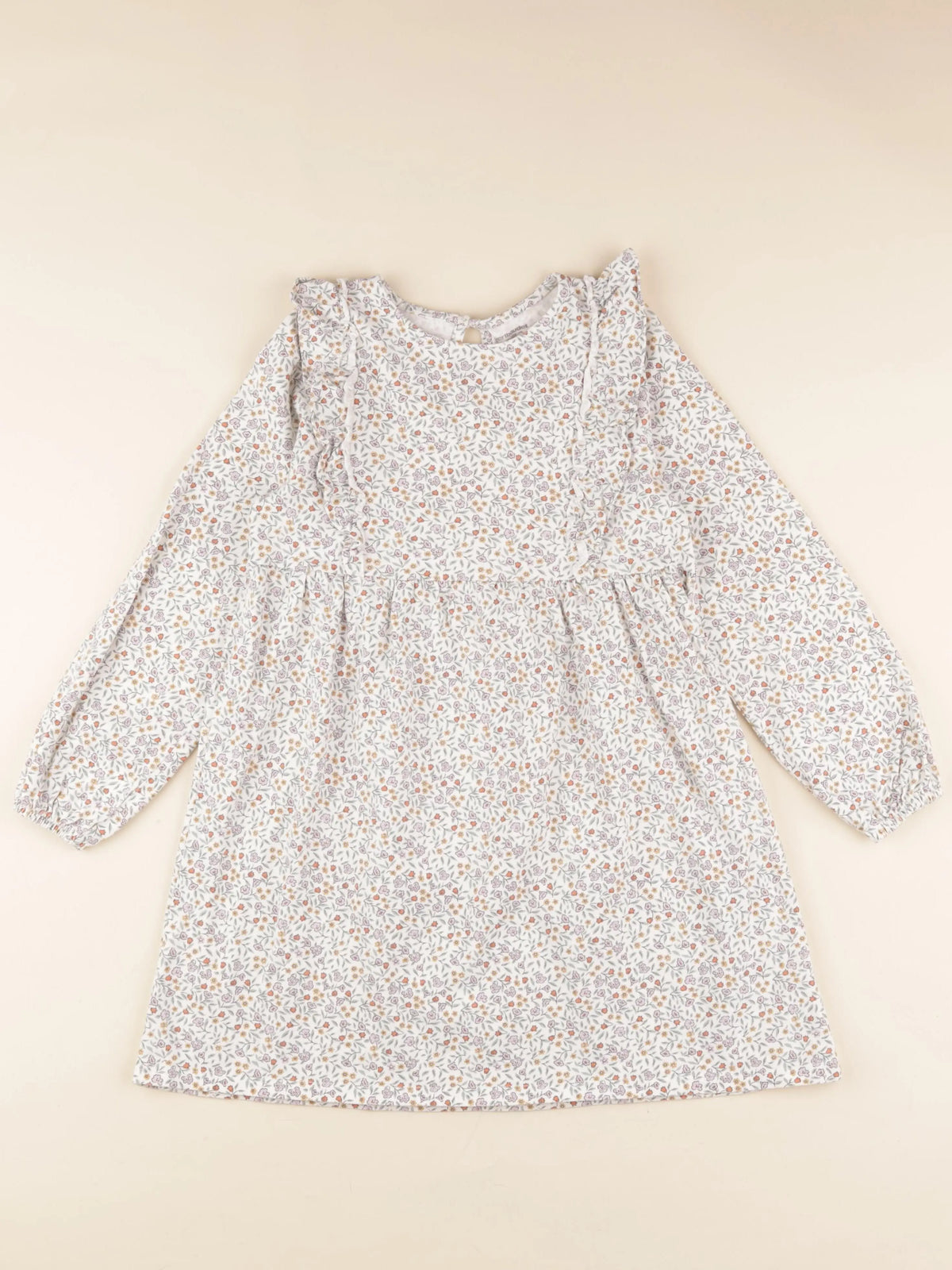 Vertbaudet - robe multicolore - 8 ans
