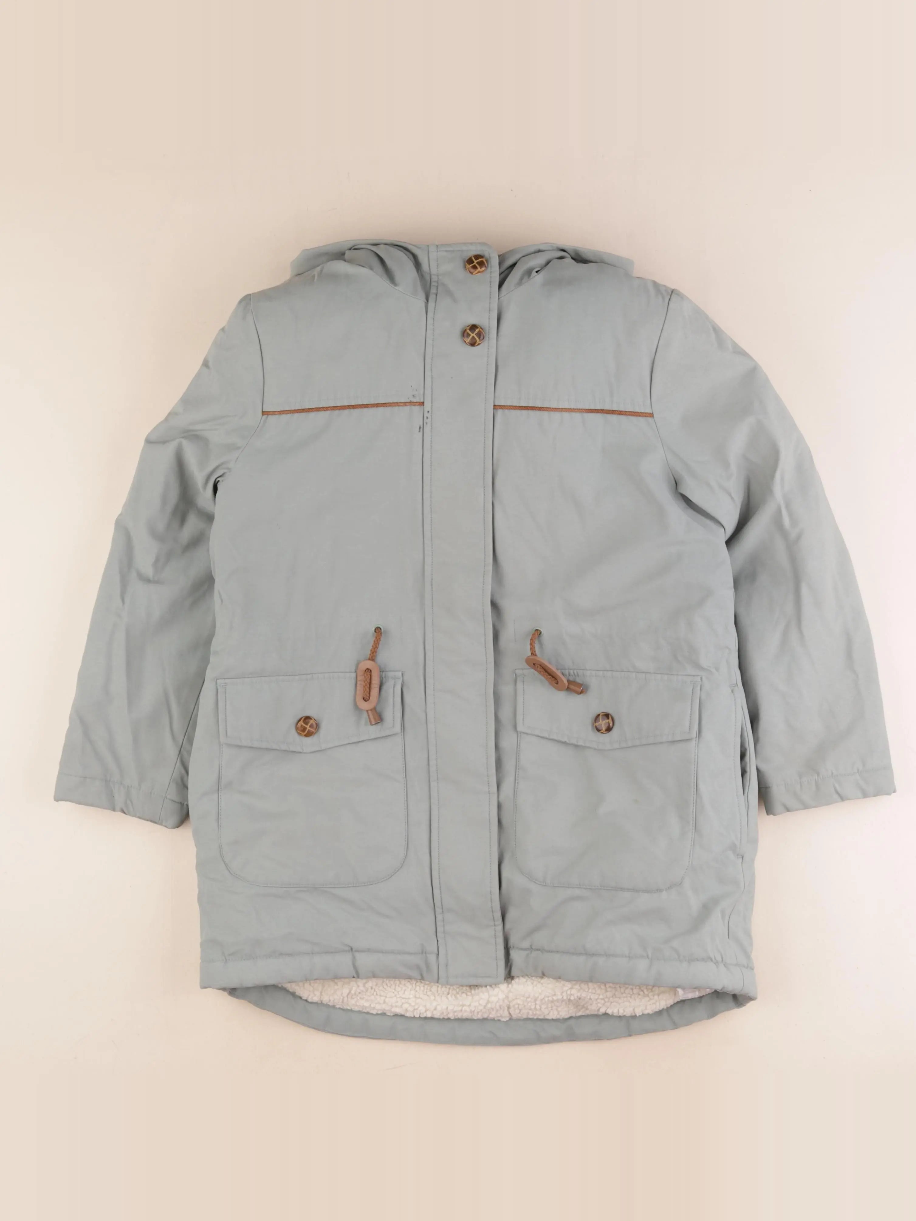 Cyrillus - parka bleu - 10 ans