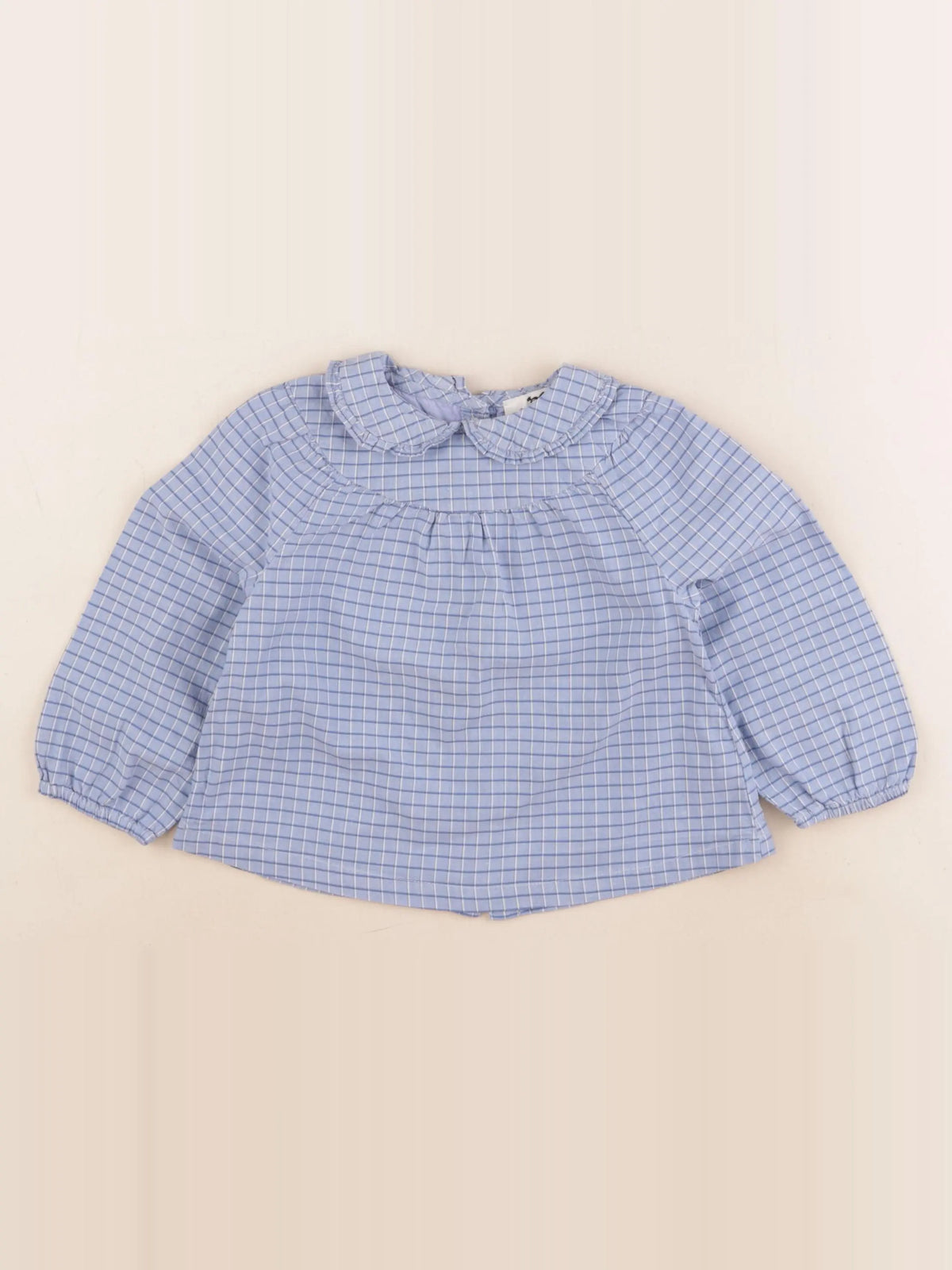 Cyrillus - blouse bleu - 2 ans