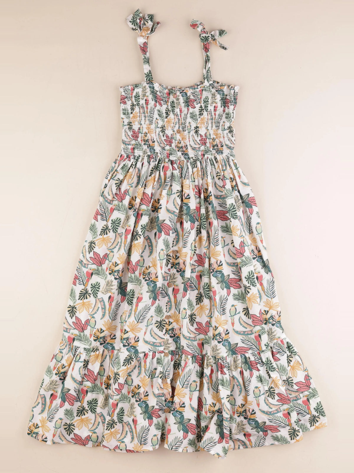 Vertbaudet - robe multicolore - 8 ans