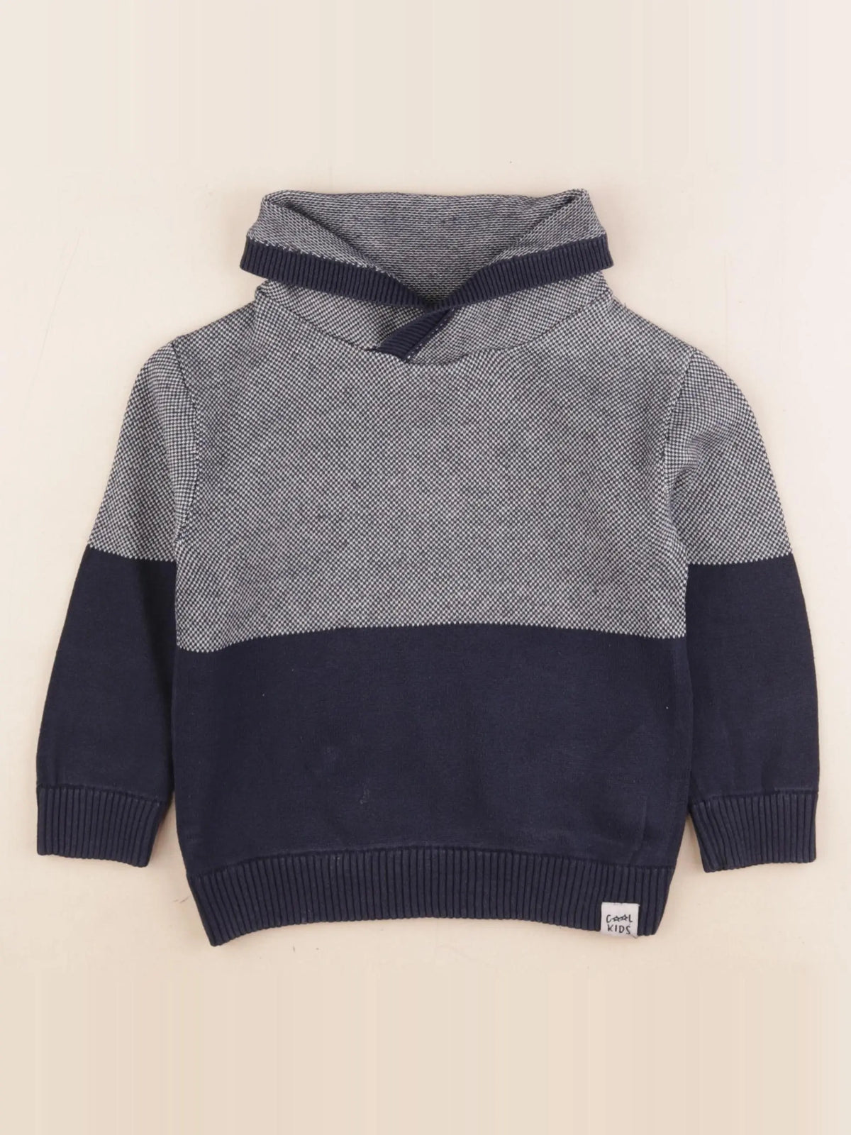 Vertbaudet - pull bleu - 4 ans