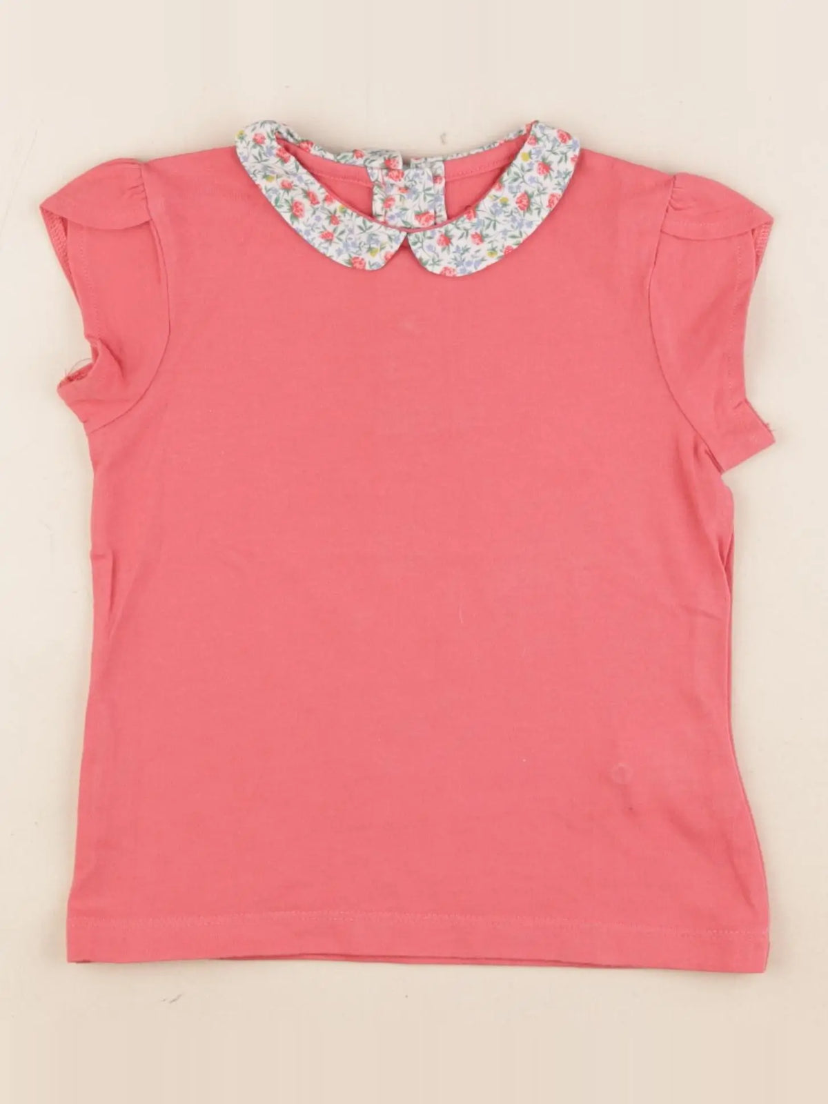 Cyrillus - tee-shirt rose - 4 ans
