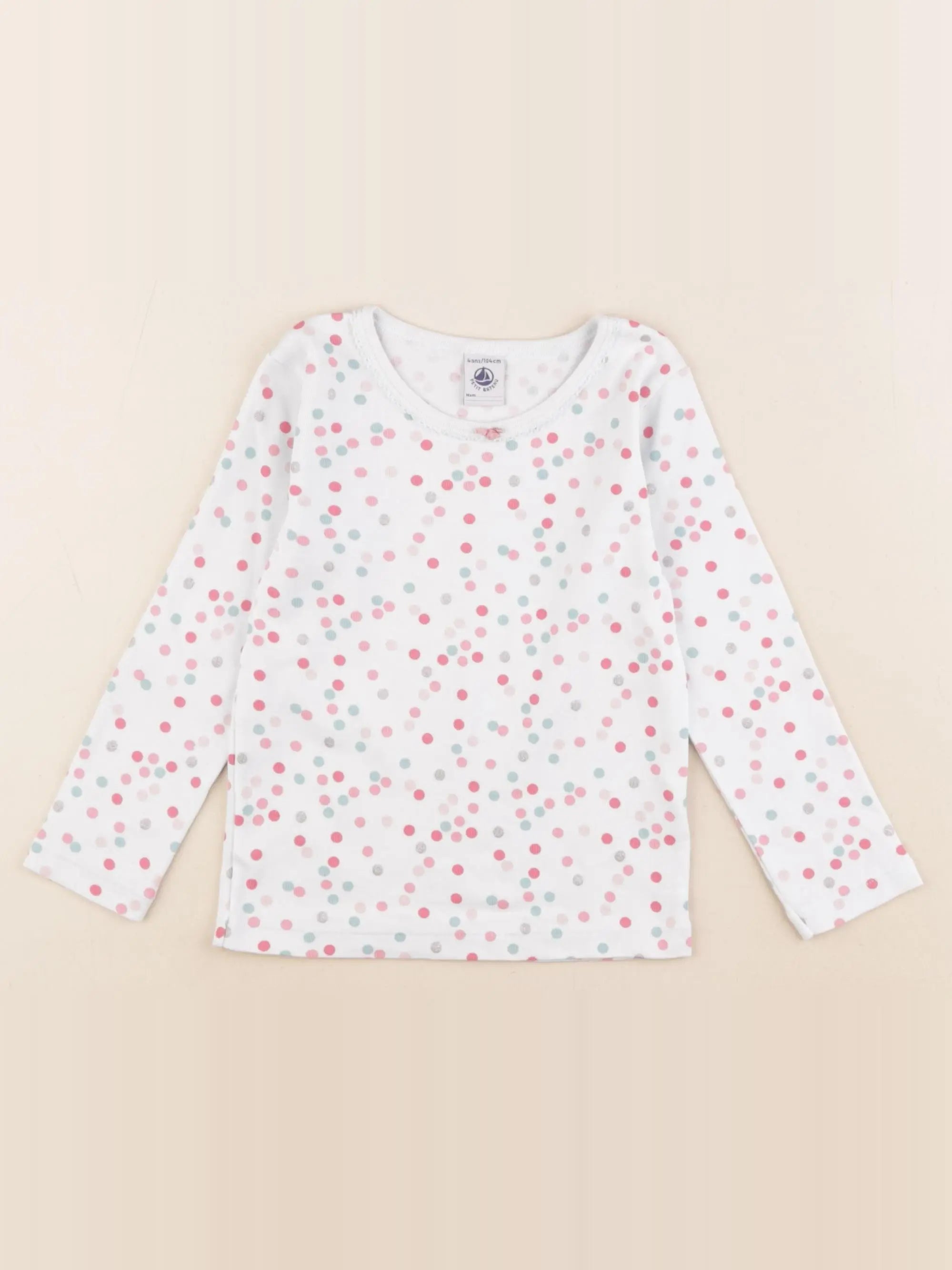 Petit Bateau - maillot de corps multicolore - 4 ans