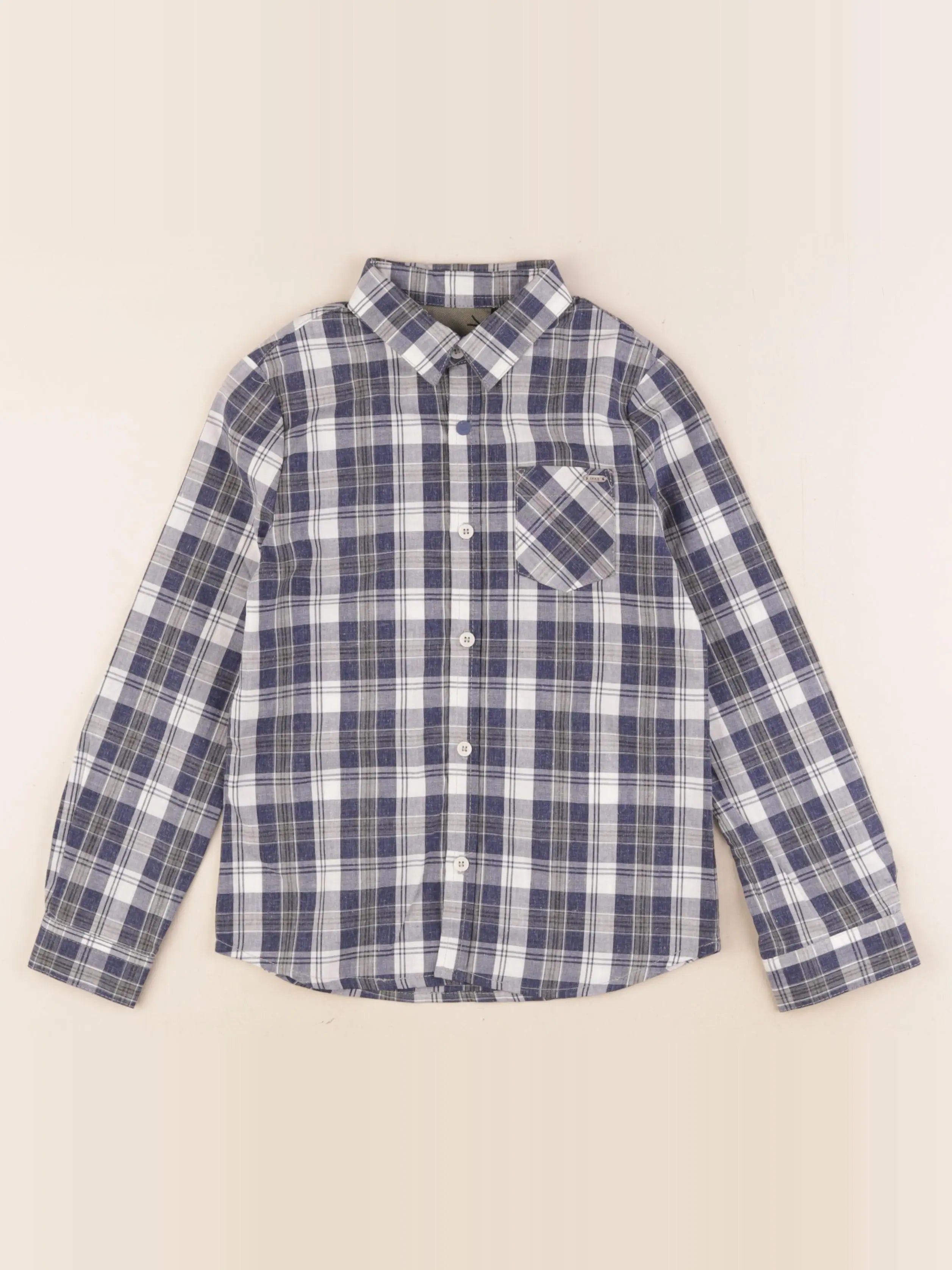 IKKS - chemise bleu - 6 ans