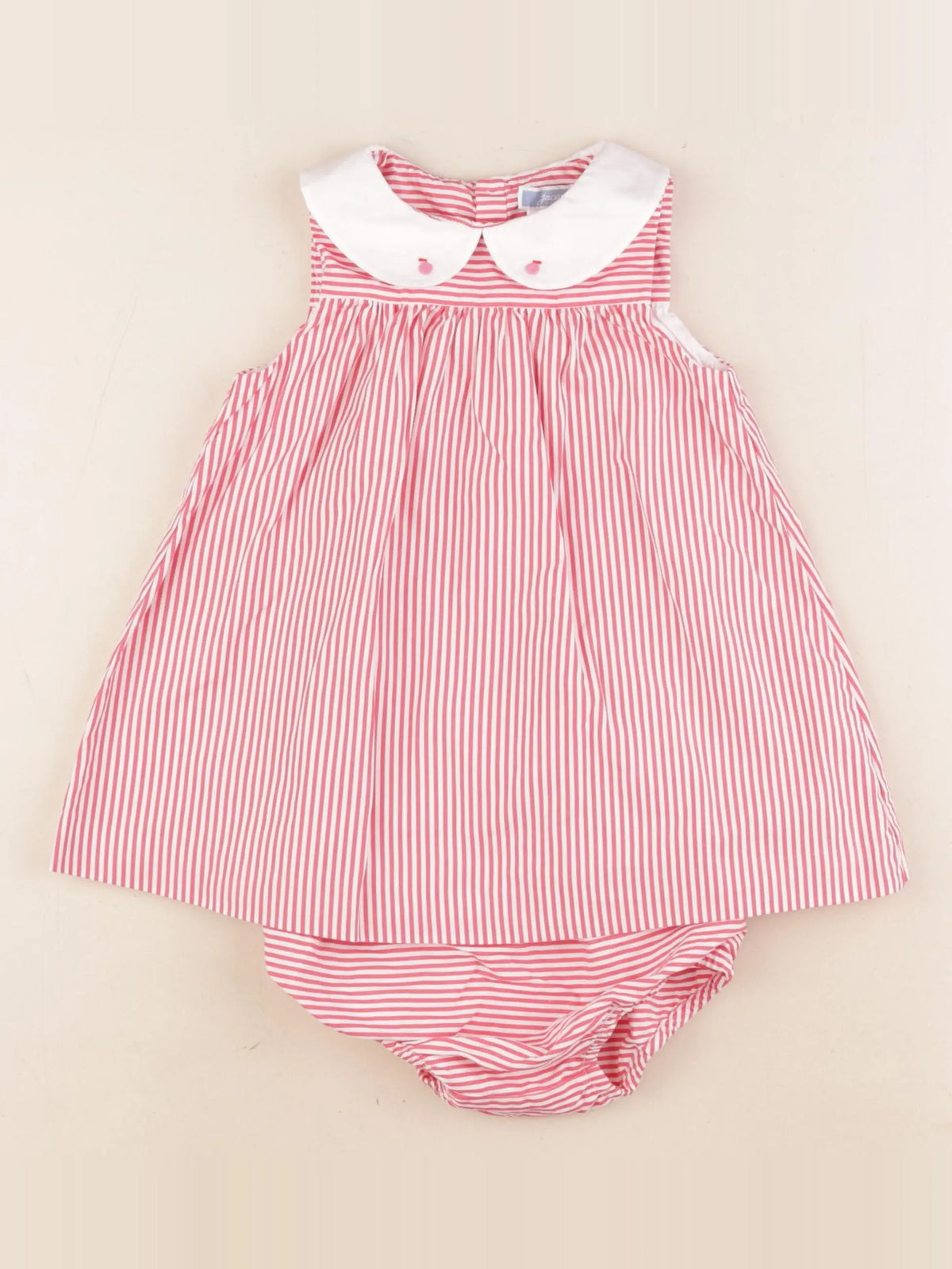 Jacadi - robe rouge - 18 mois