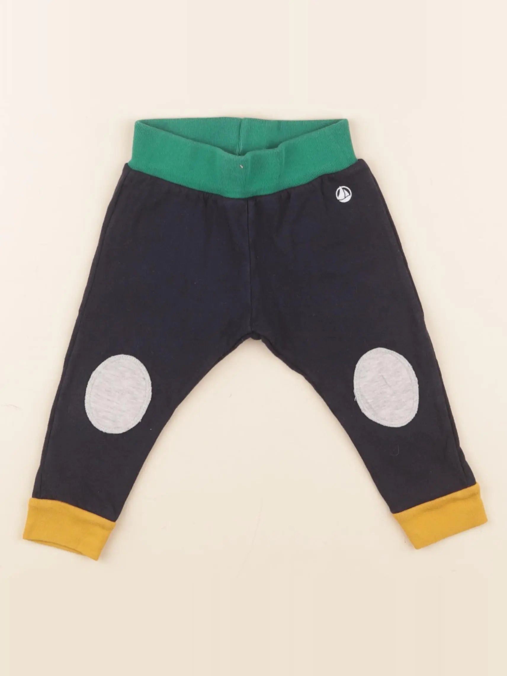 Petit Bateau - pantalon multicolore - 12 mois
