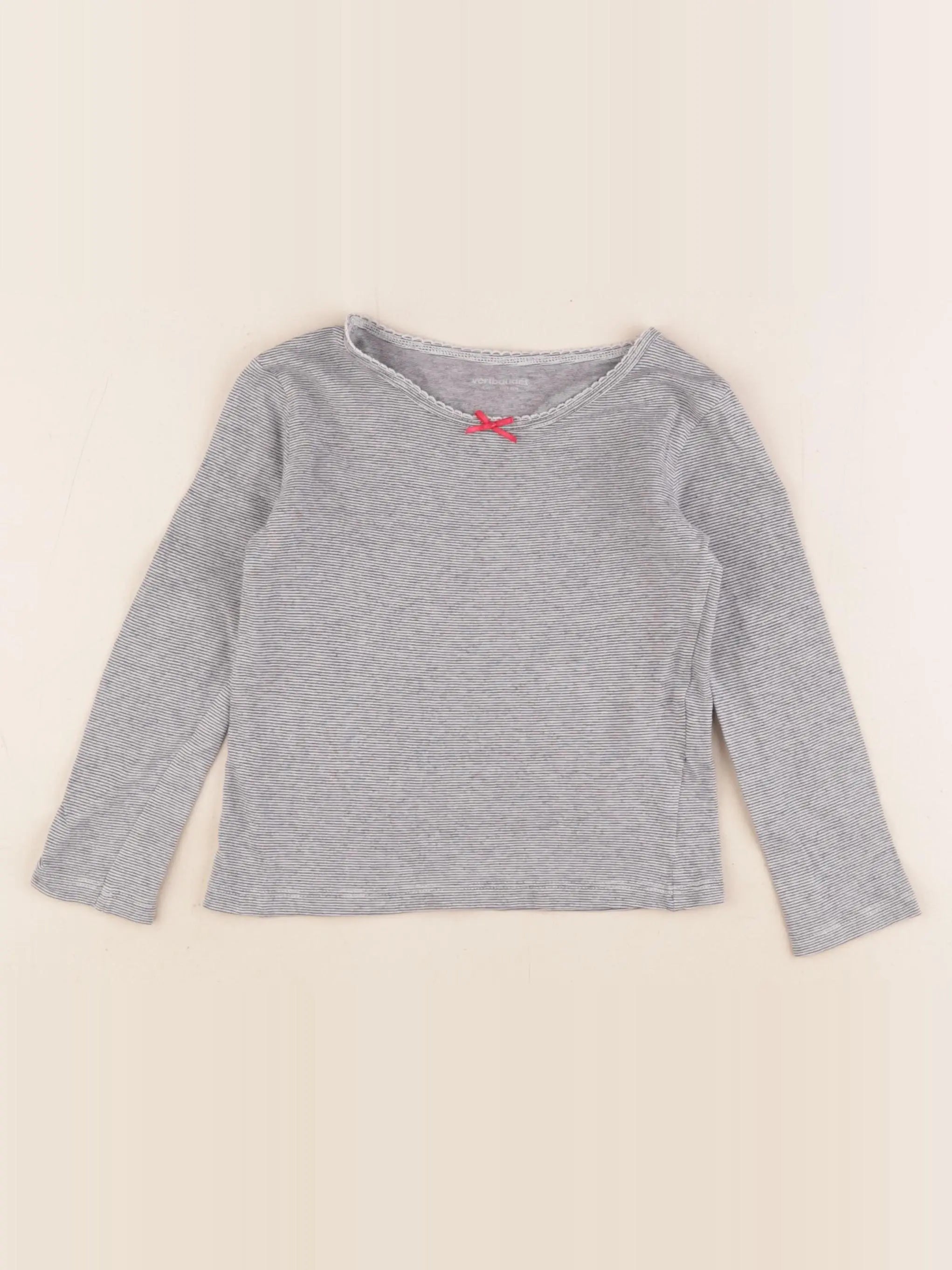 Vertbaudet - maillot de corps bleu - 4 ans