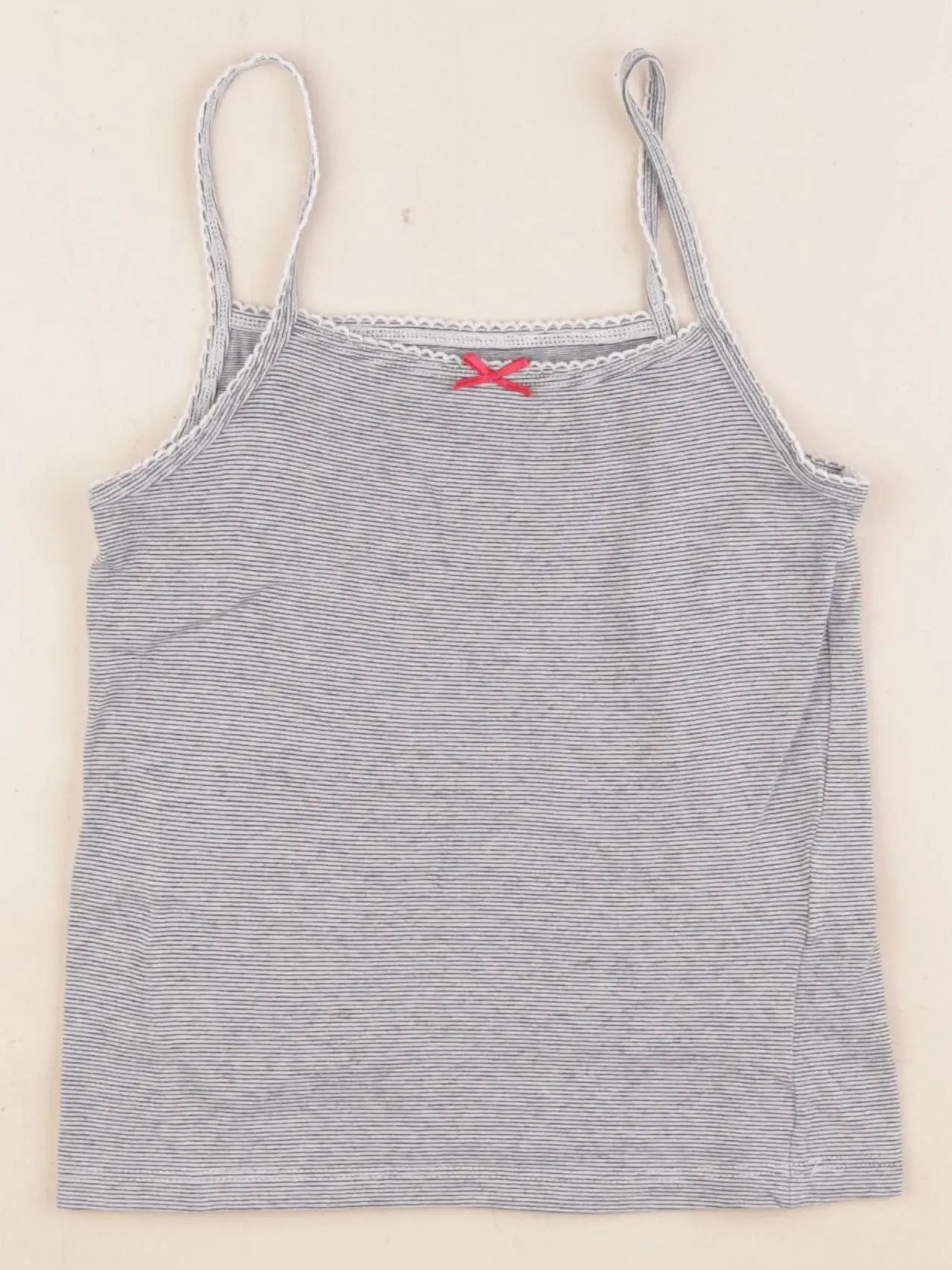 Vertbaudet - maillot de corps bleu - 6 ans