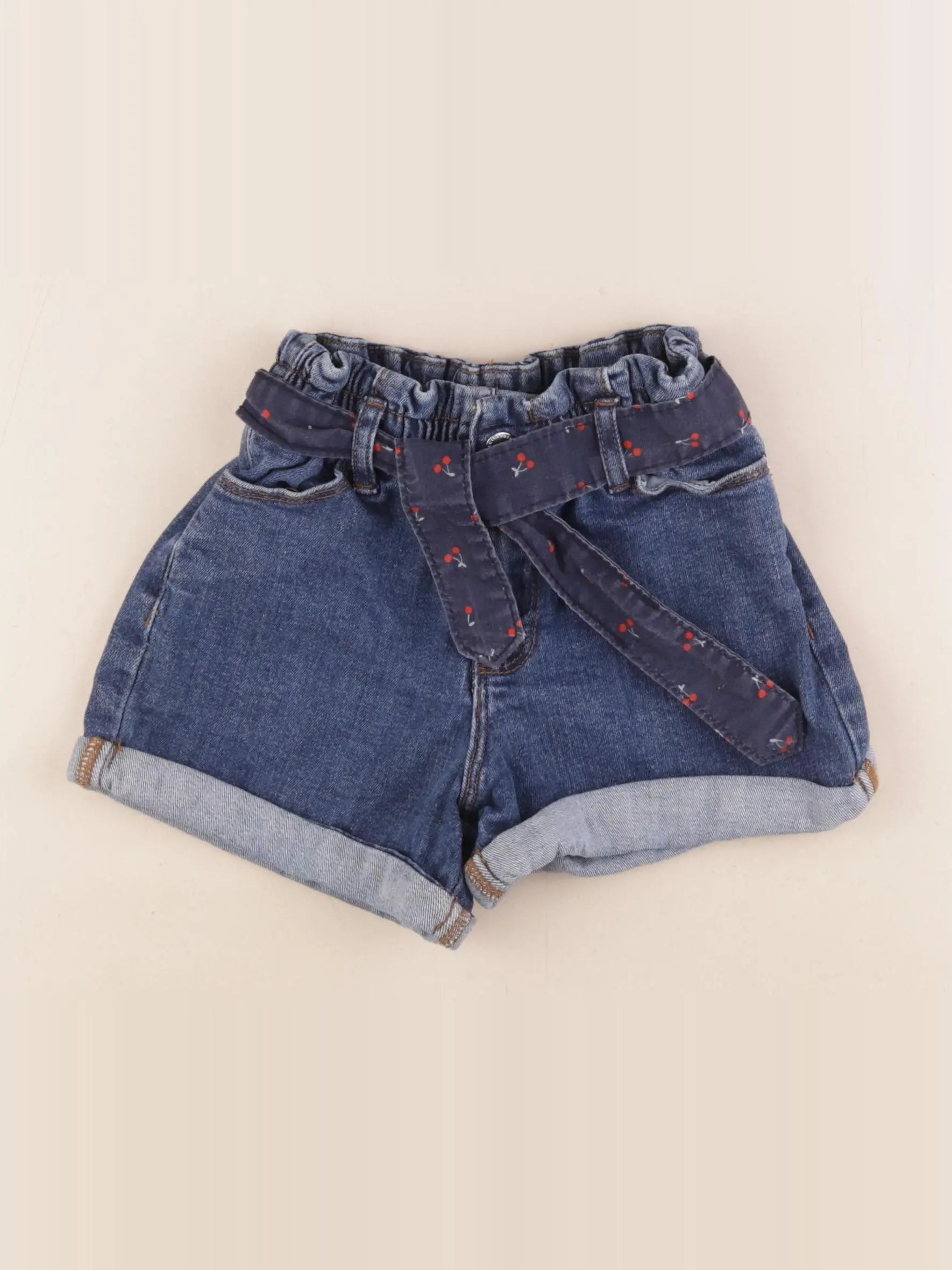 Vertbaudet - short bleu - 4 ans