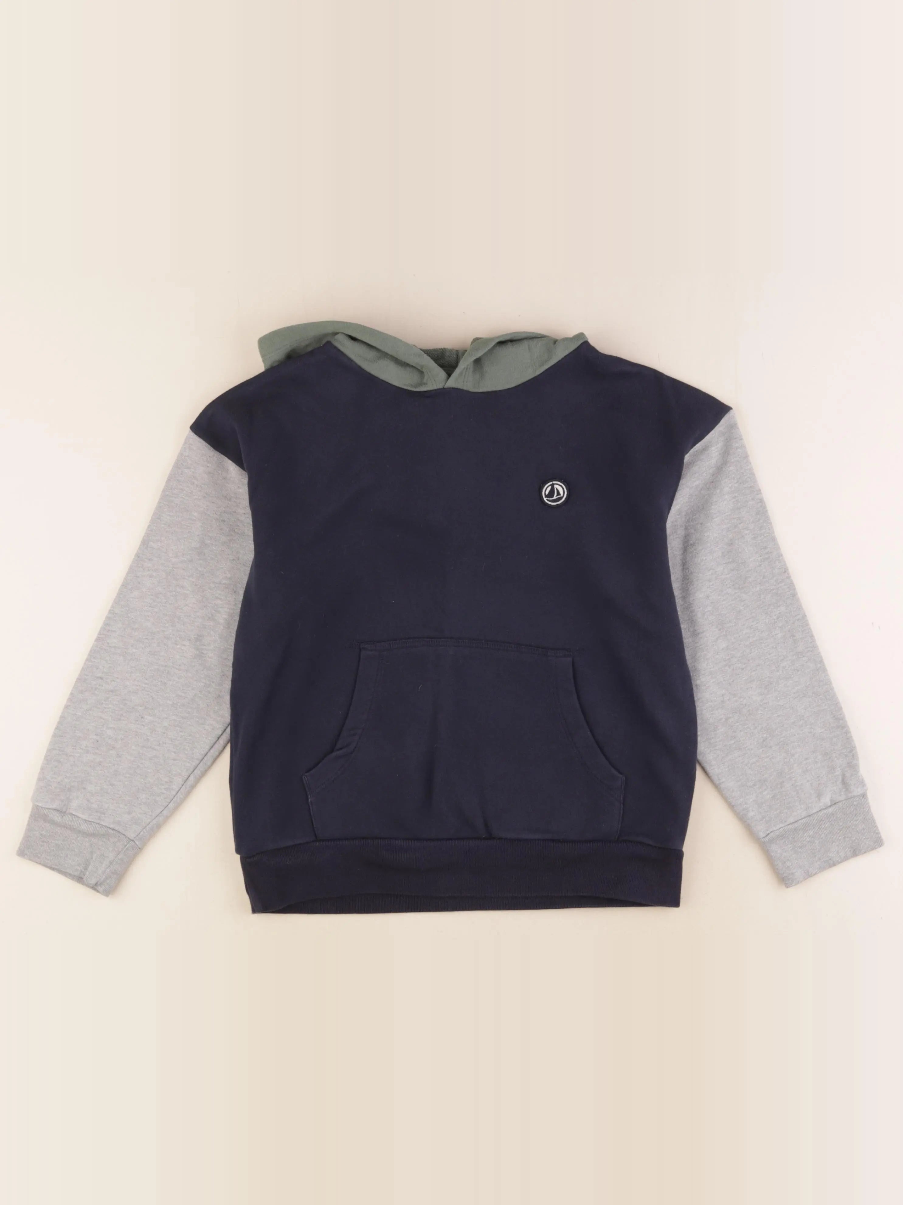 Petit Bateau - sweat multicolore - 10 ans
