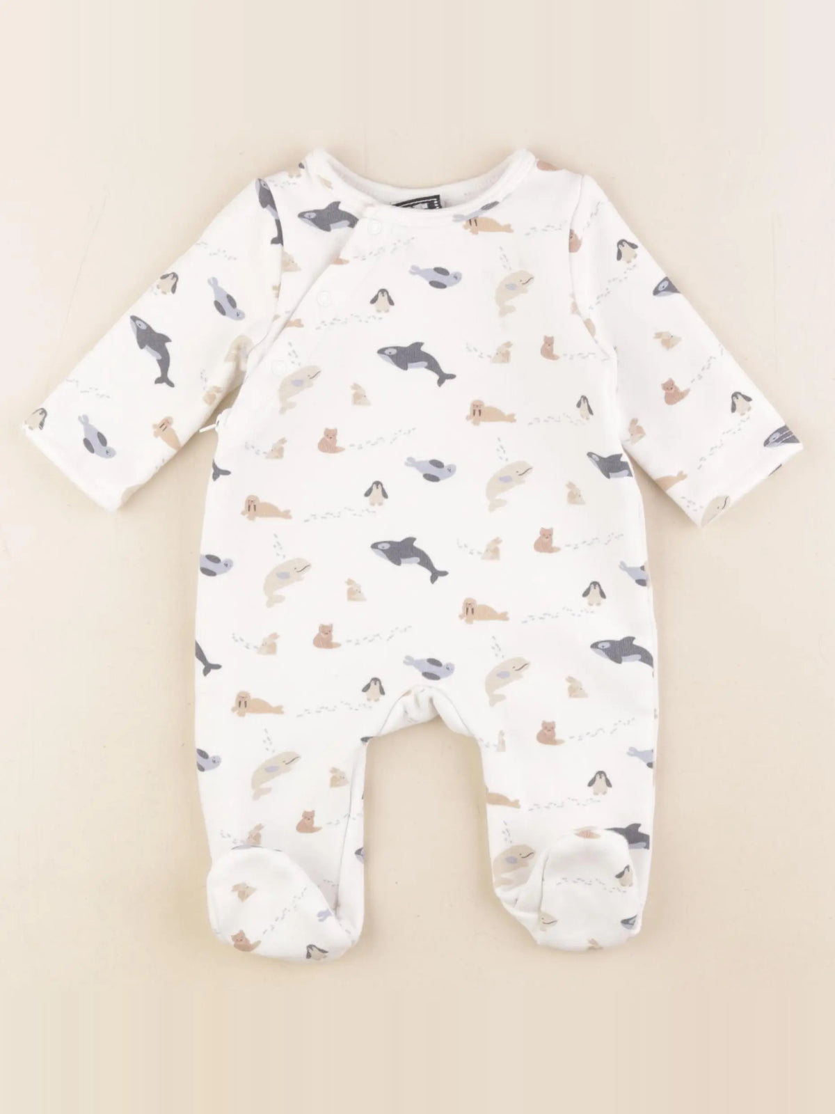 Tape à l'oeil - pyjama coton multicolore - 3 mois