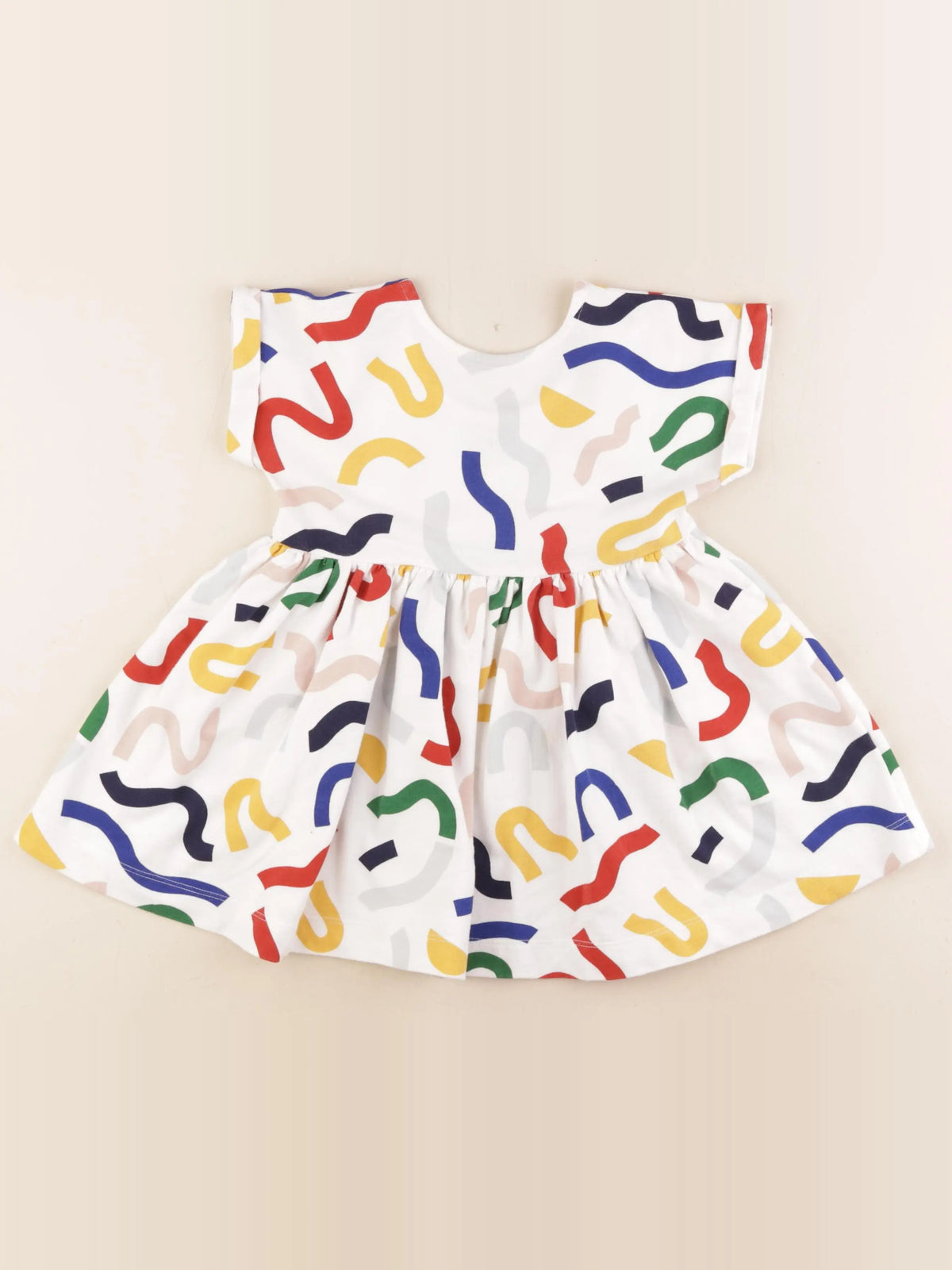 Petit Bateau - robe multicolore - 4 ans