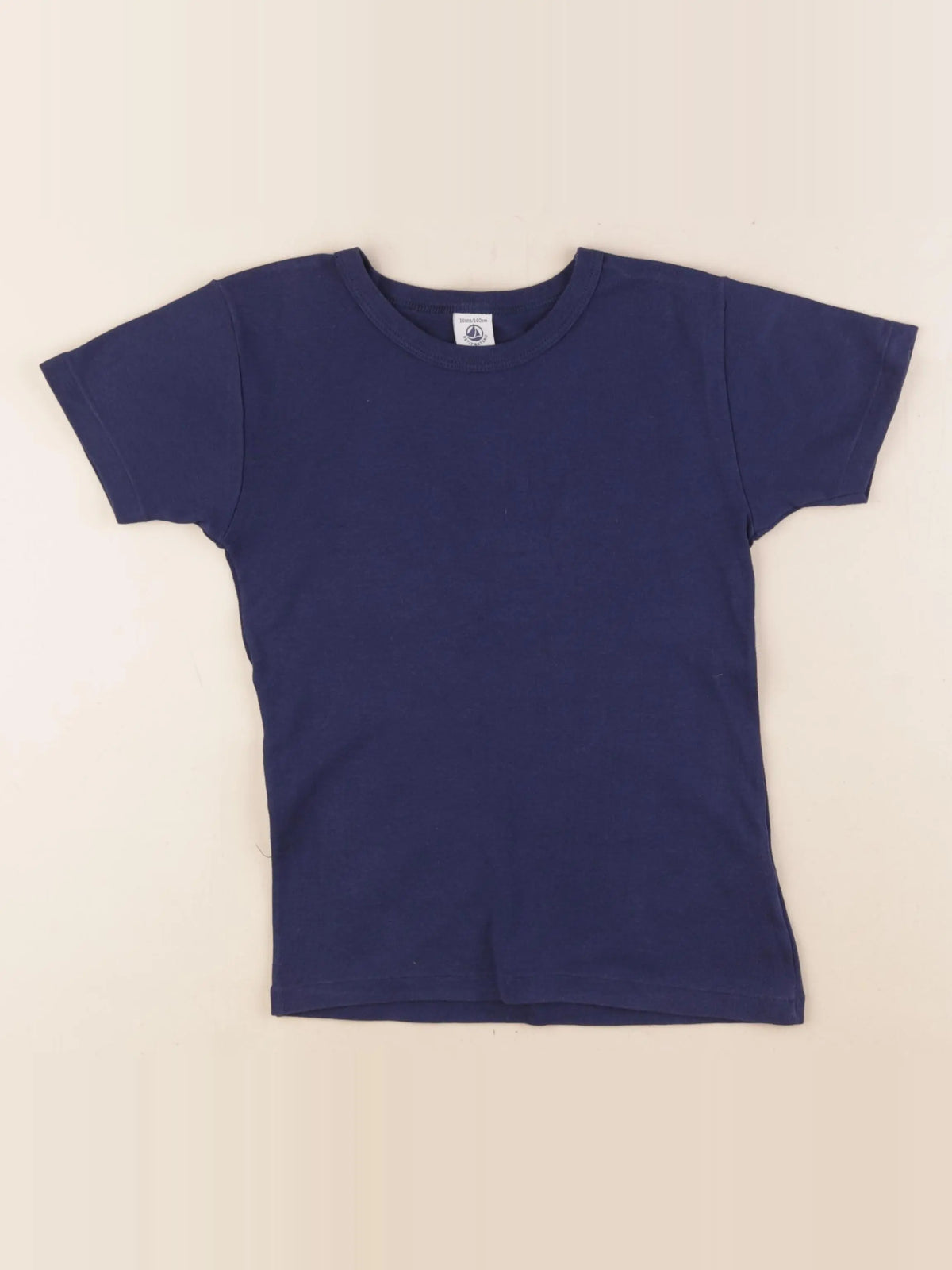 Petit Bateau - maillot de corps bleu - 10 ans