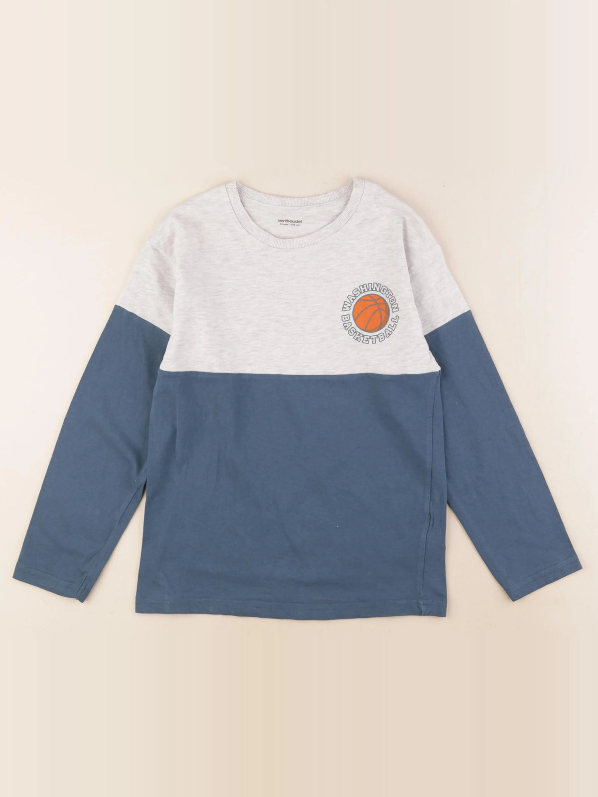 Vertbaudet - tee-shirt multicolore - 10 ans