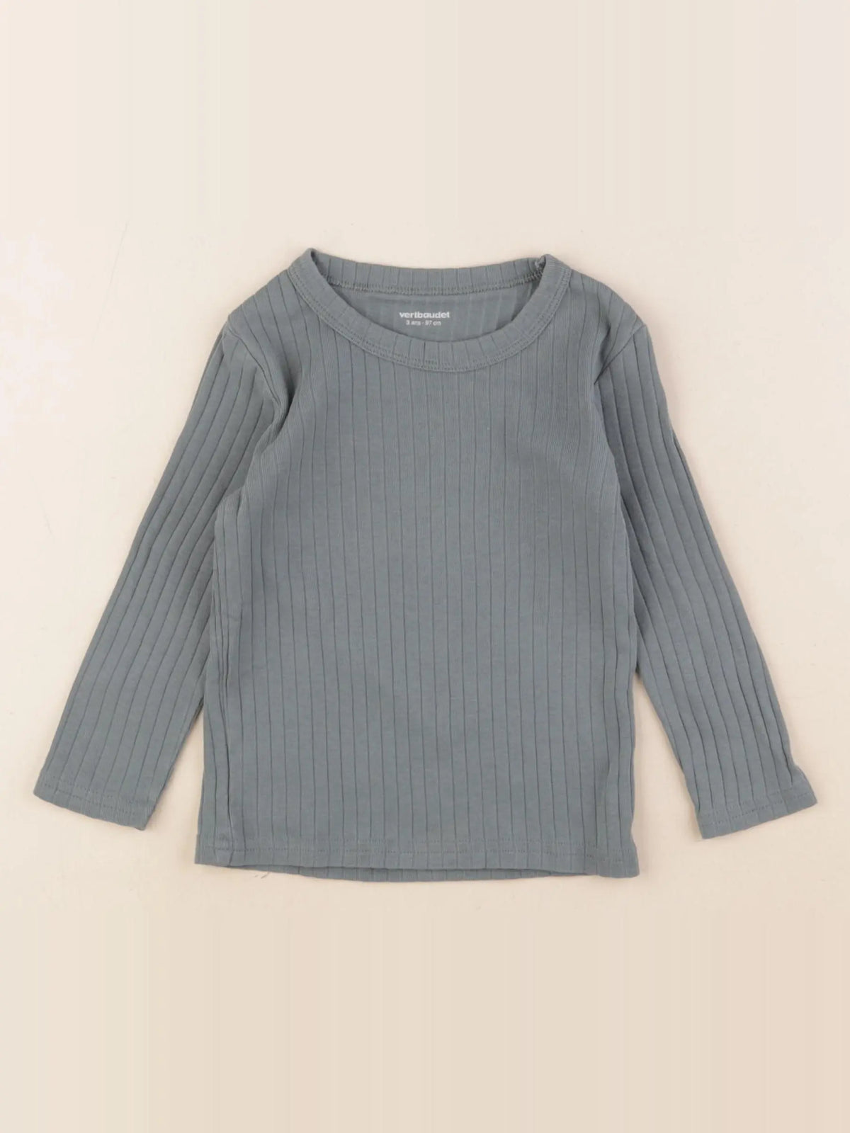 Vertbaudet - maillot de corps bleu - 3 ans