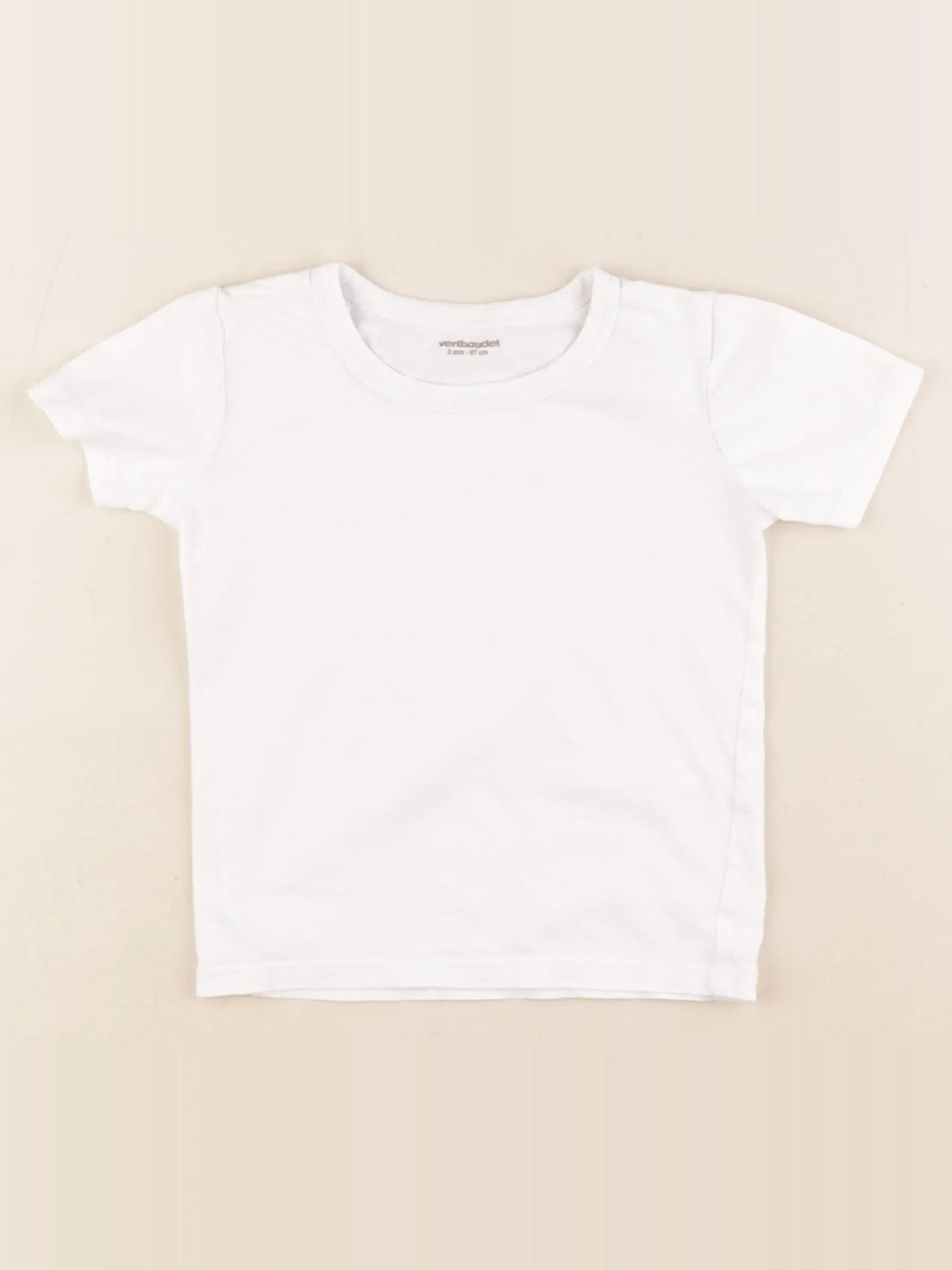 Vertbaudet - maillot de corps blanc - 3 ans