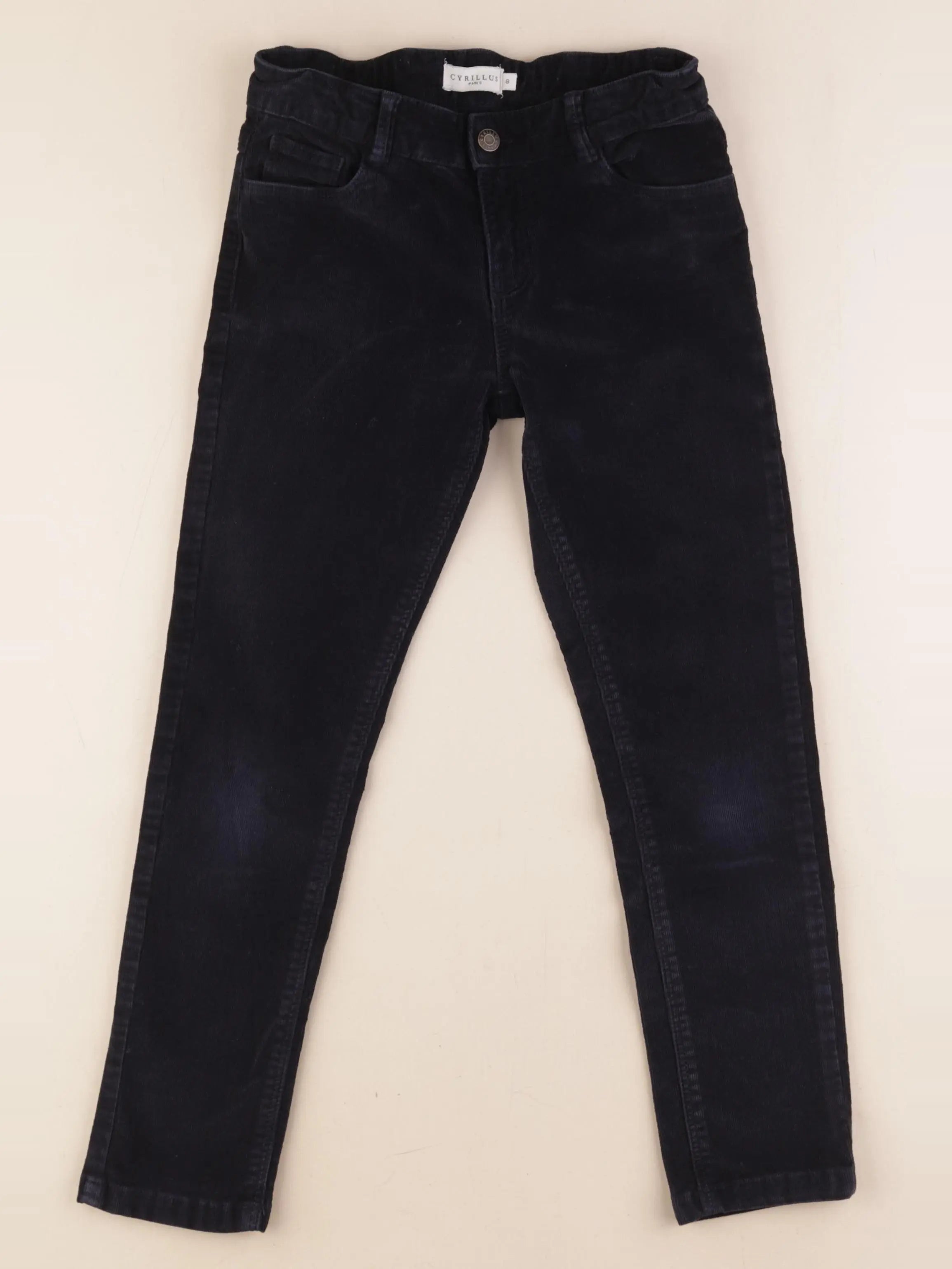 Cyrillus - pantalon bleu - 8 ans