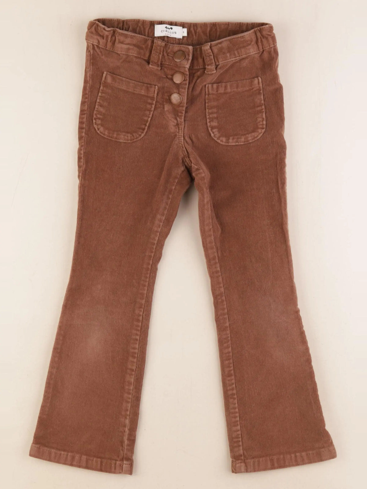 Cyrillus - pantalon marron - 6 ans