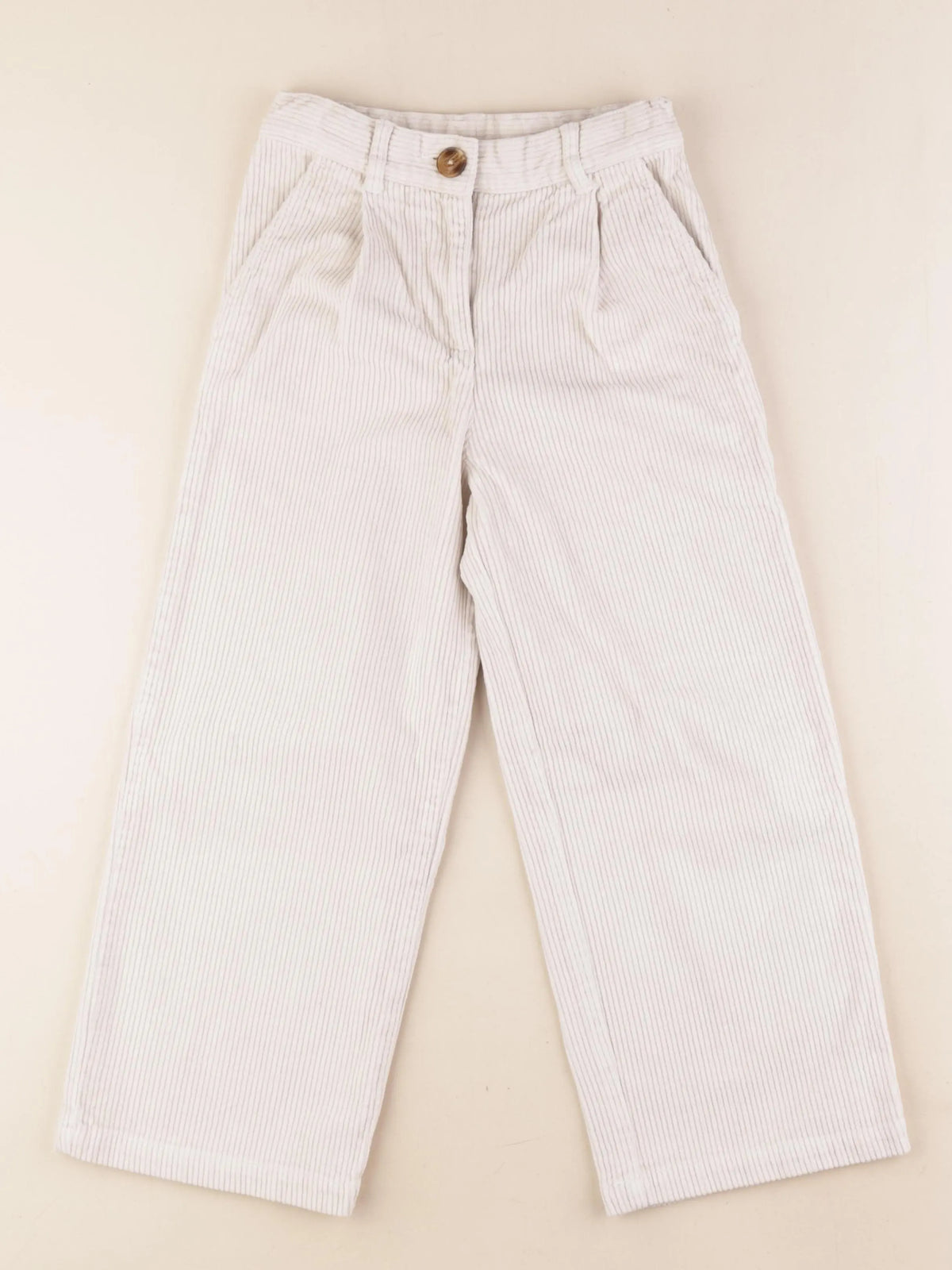 Cyrillus - pantalon beige - 8 ans