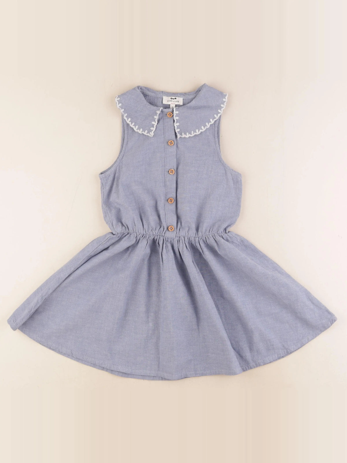 Cyrillus - robe bleu - 6 ans