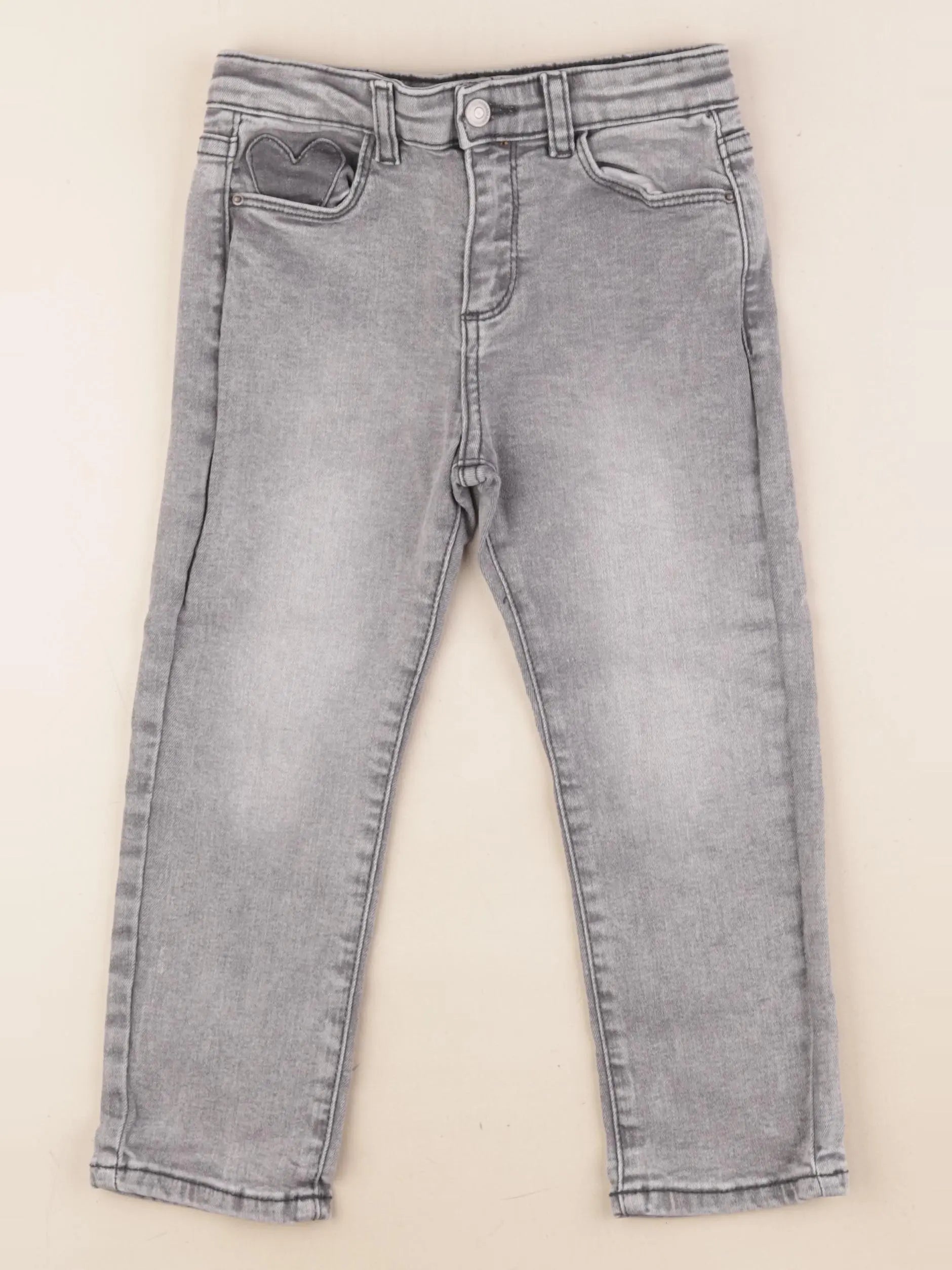 Vertbaudet - jean gris - 4 ans