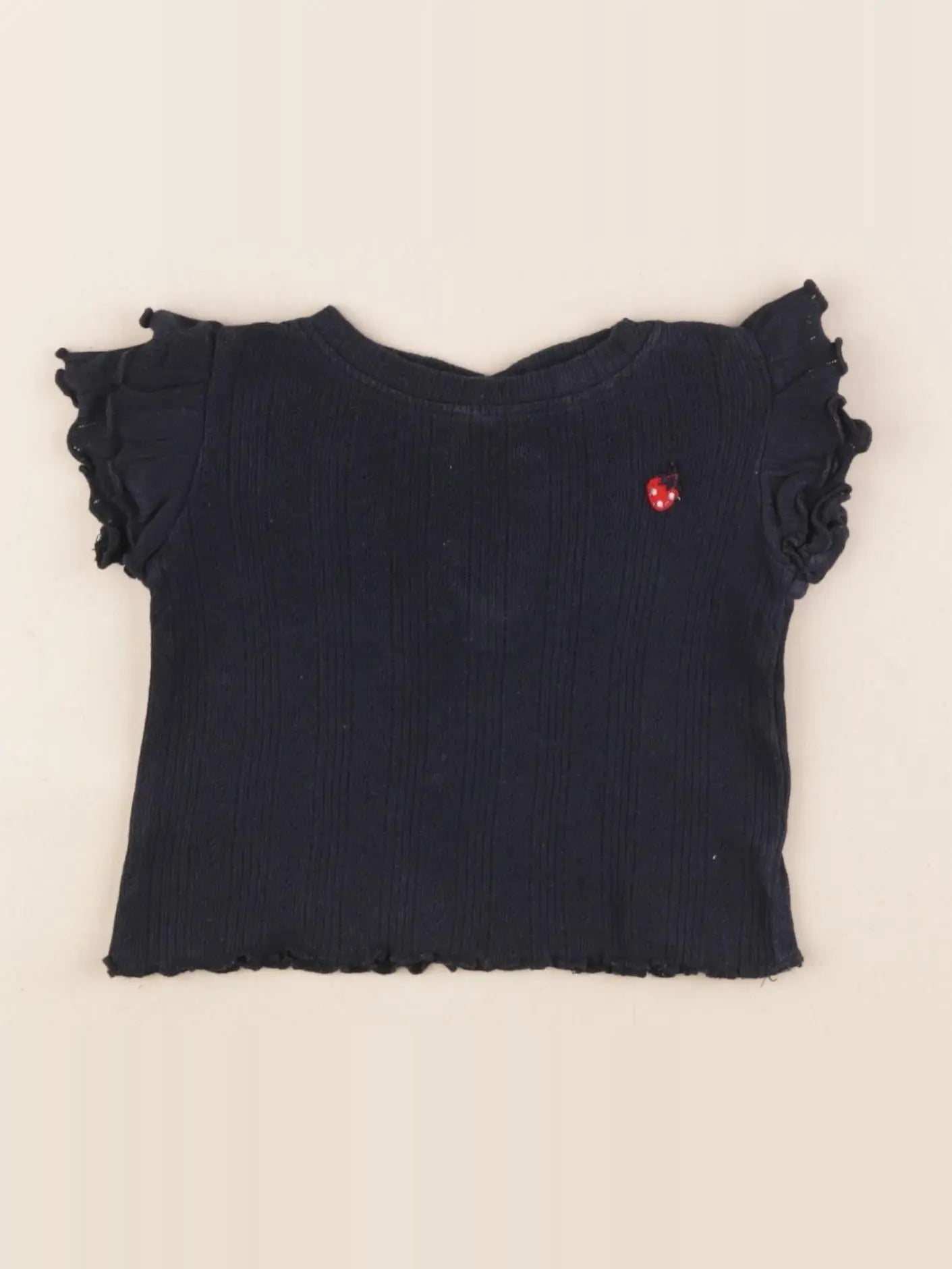 Boutchou - tee-shirt bleu - 6 mois
