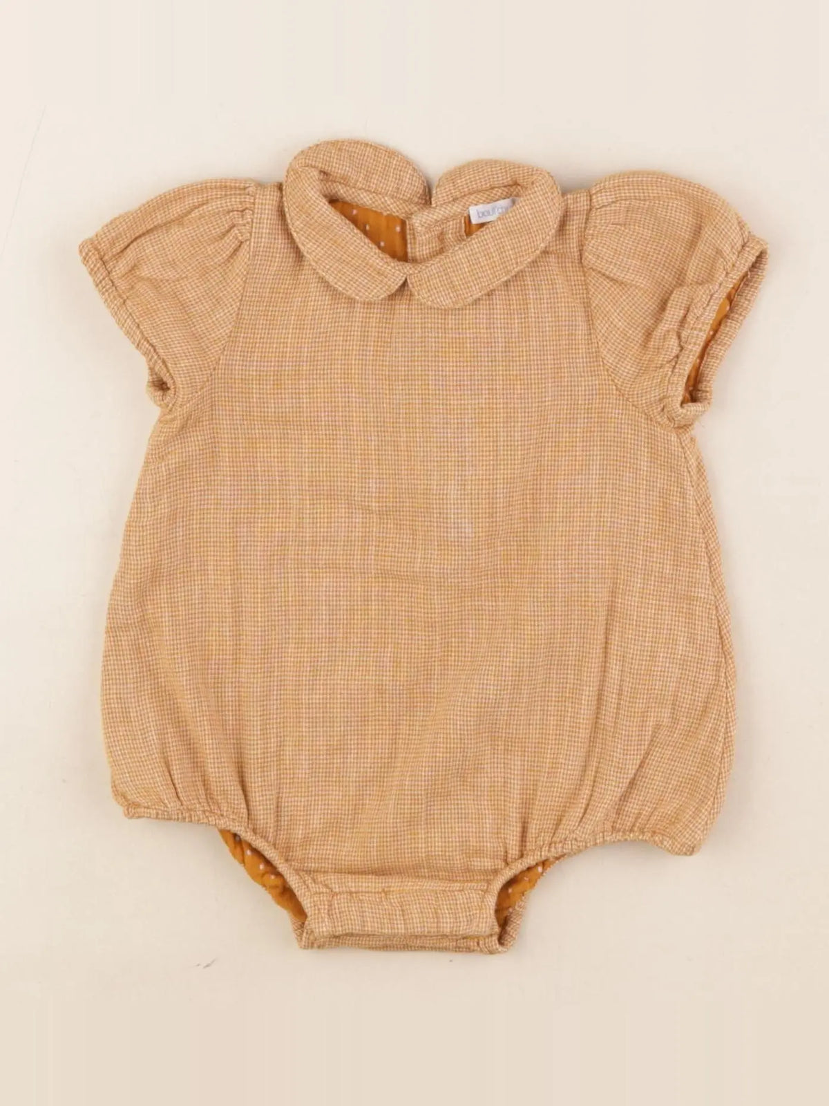 Boutchou - combinaison marron - 3 mois