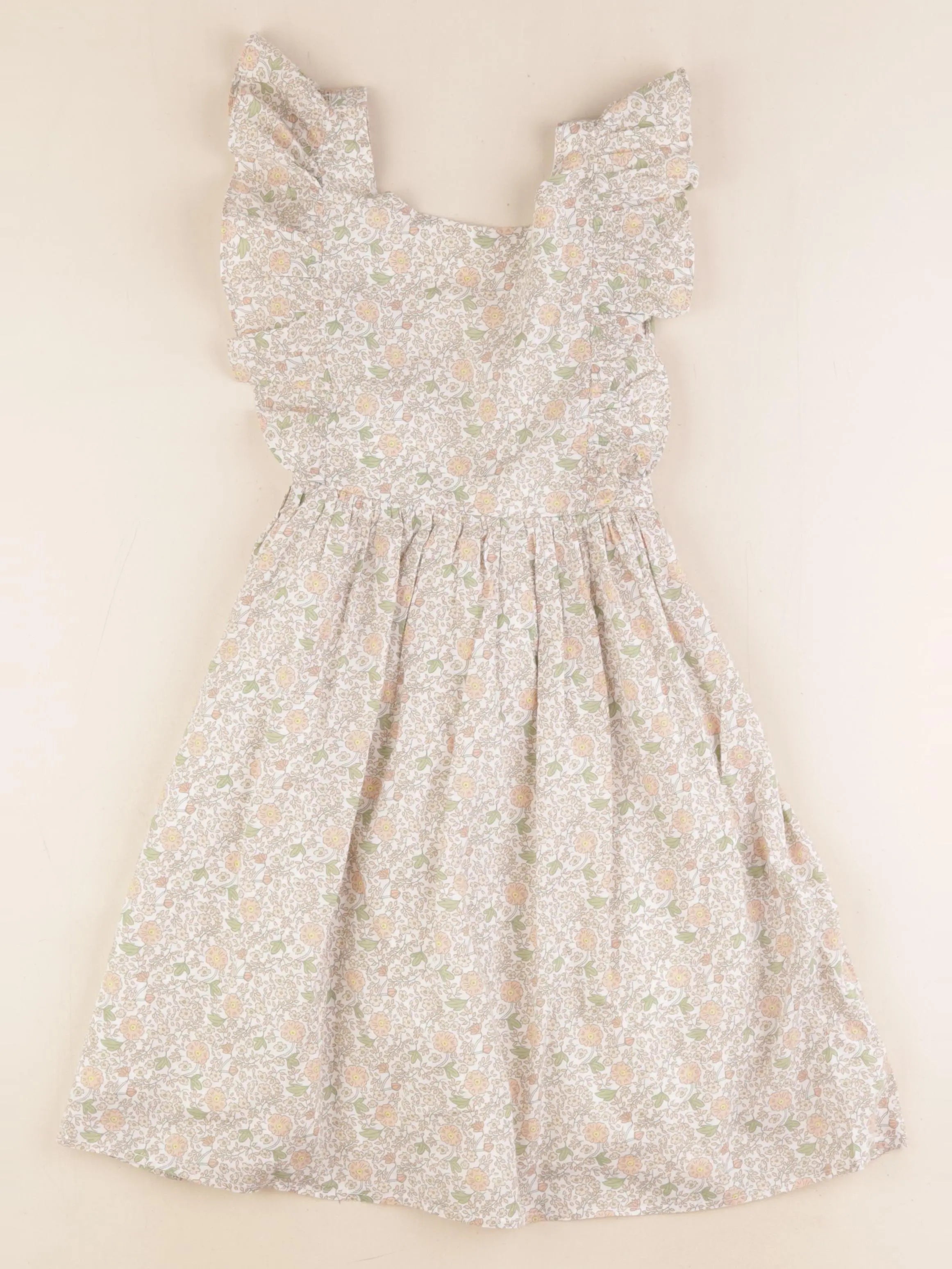 Vertbaudet - robe multicolore - 8/9 ans