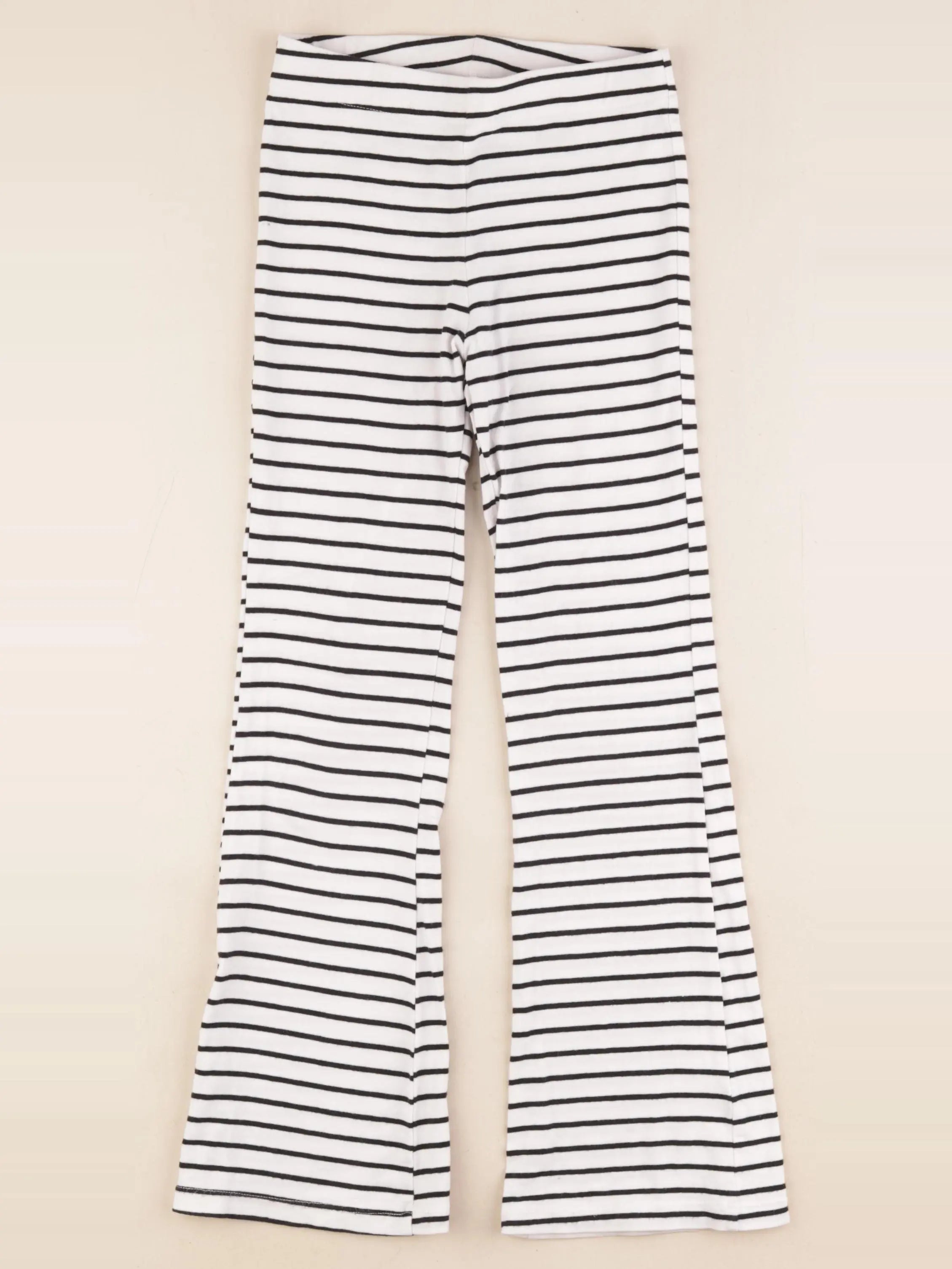 H&M - legging blanc, noir - 6/7 ans