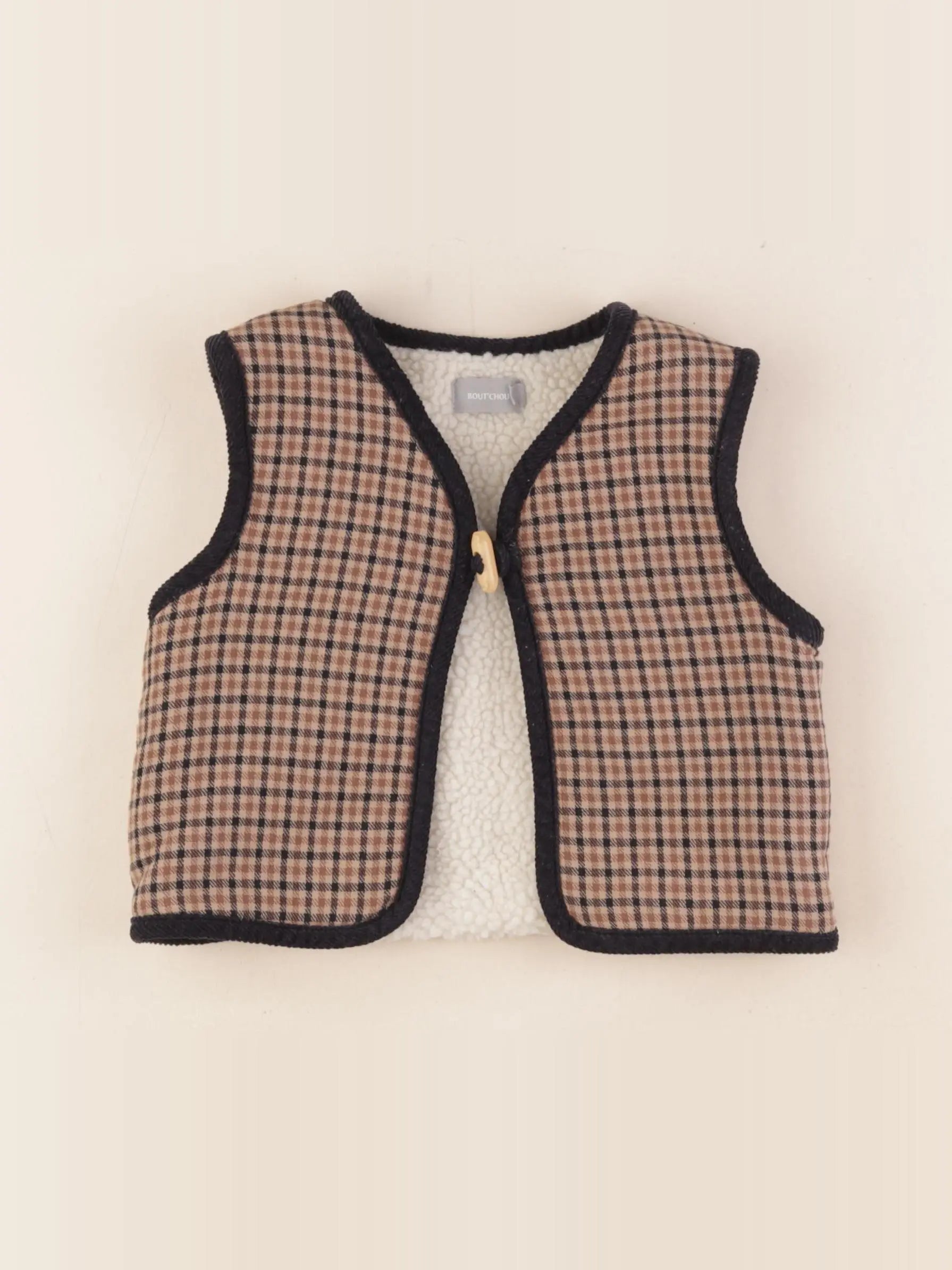 Boutchou - gilet marron - 36 mois