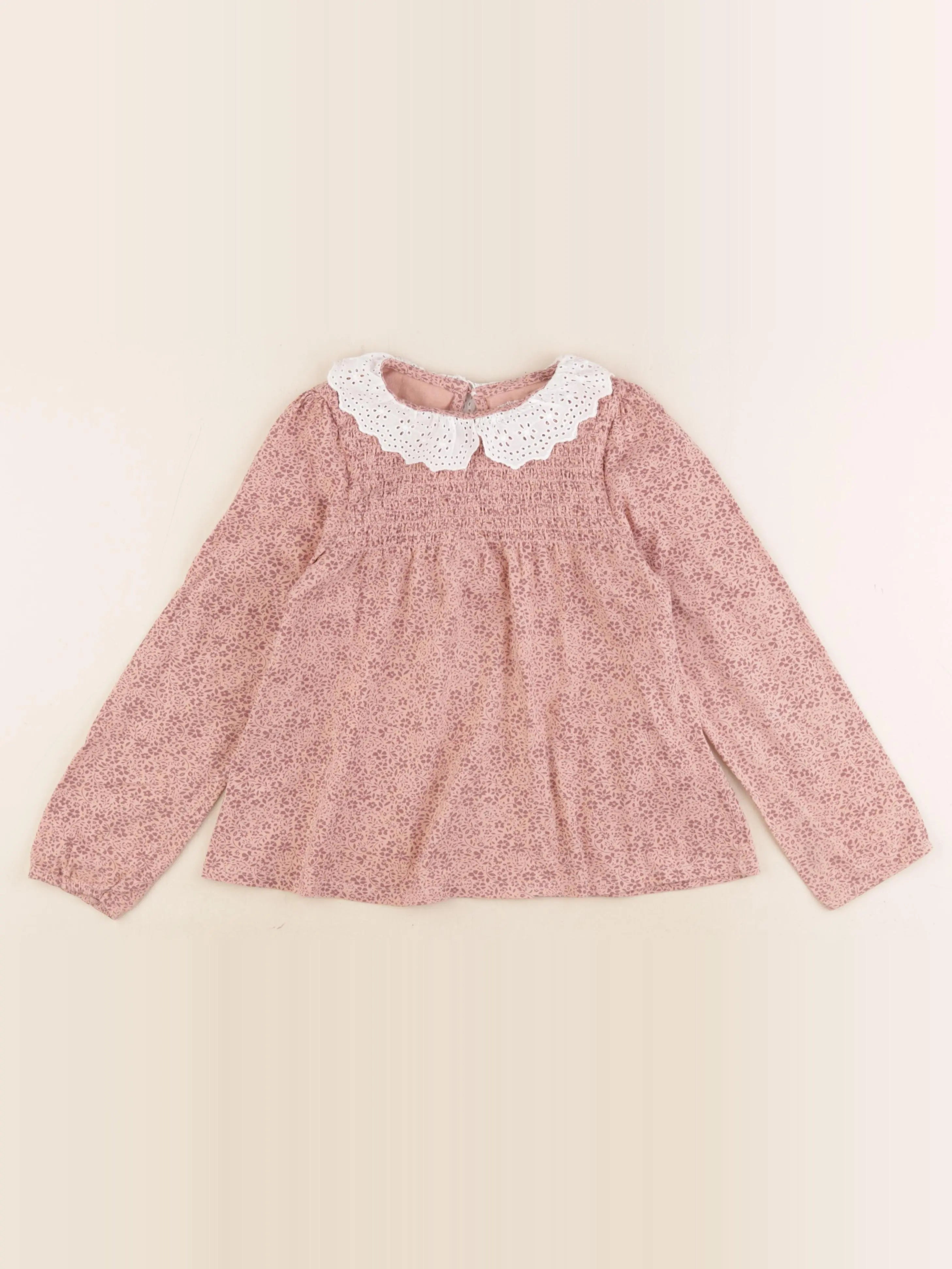 Vertbaudet - tee-shirt rose - 8 ans